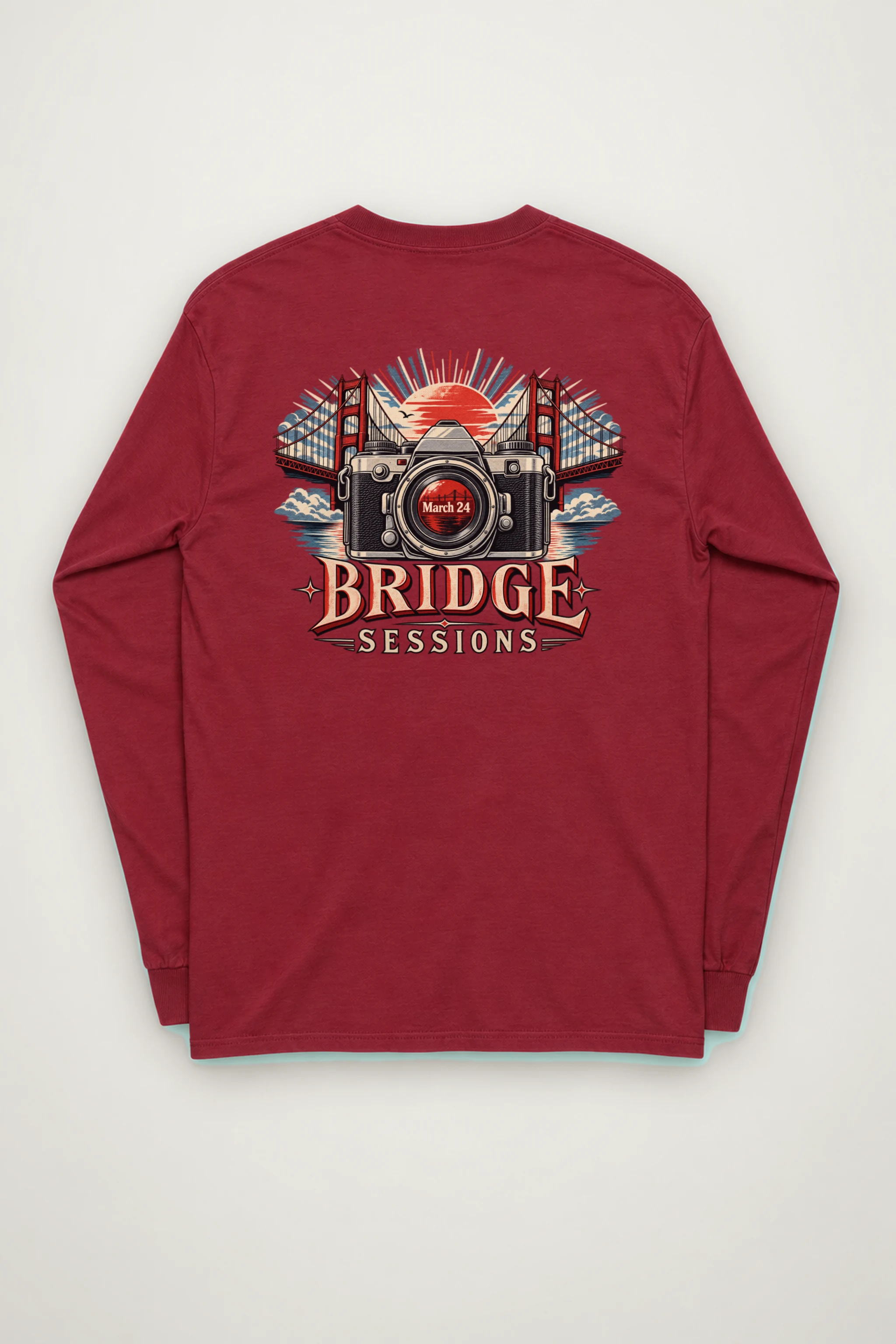"Bridge Sessions" Unisex Longsleeve T-shirt