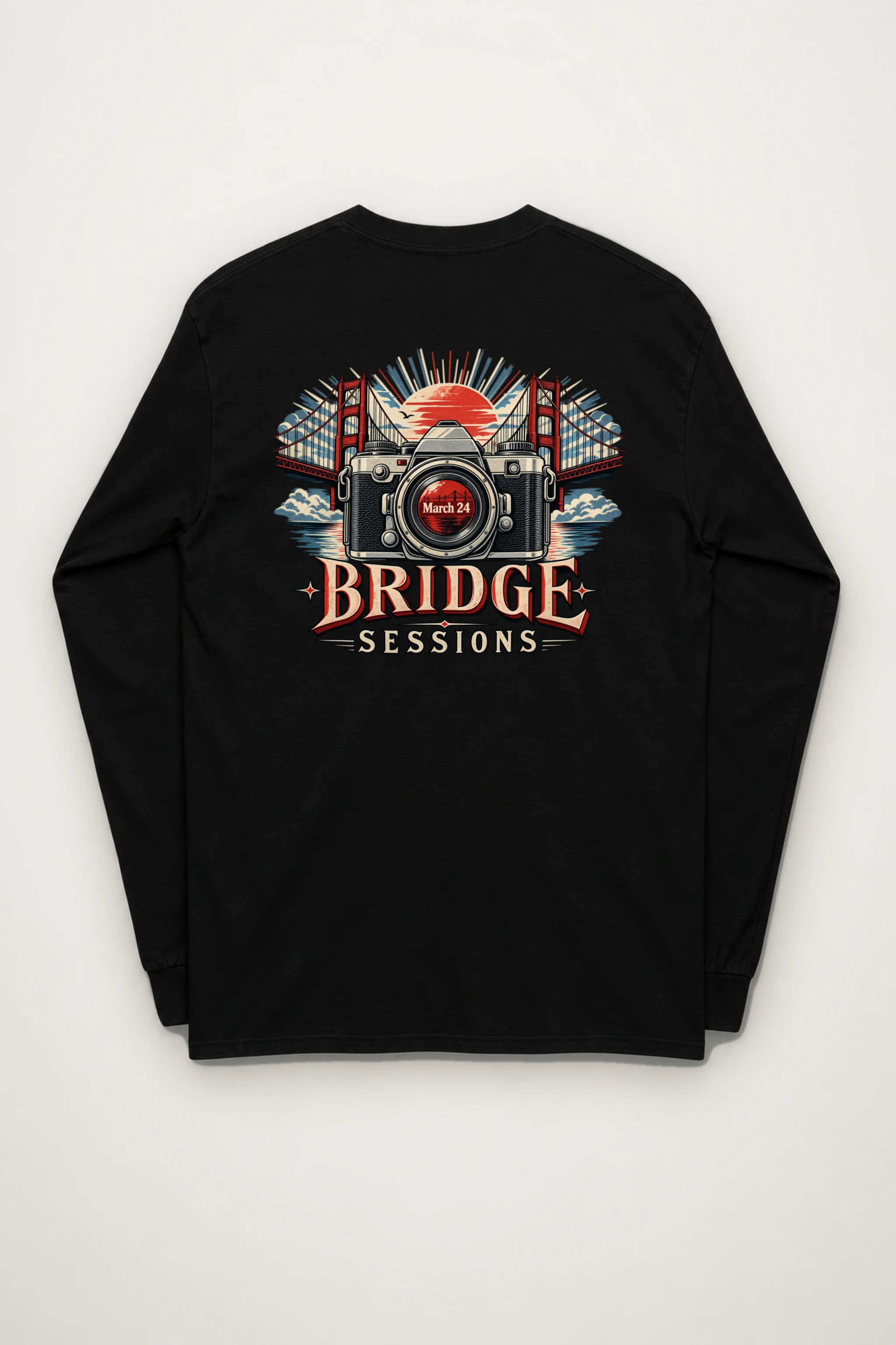 "Bridge Sessions" Unisex Longsleeve T-shirt