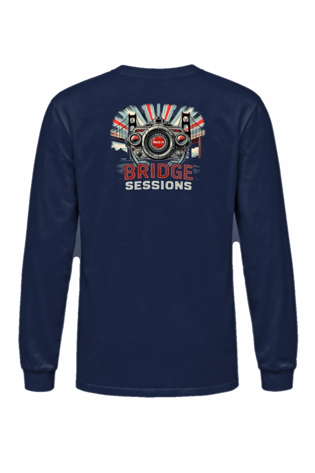 "Bridge Sessions" Unisex Longsleeve T-shirt | Gildan 2400