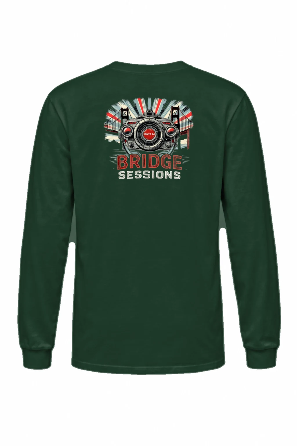 "Bridge Sessions" Unisex Longsleeve T-shirt | Gildan 2400