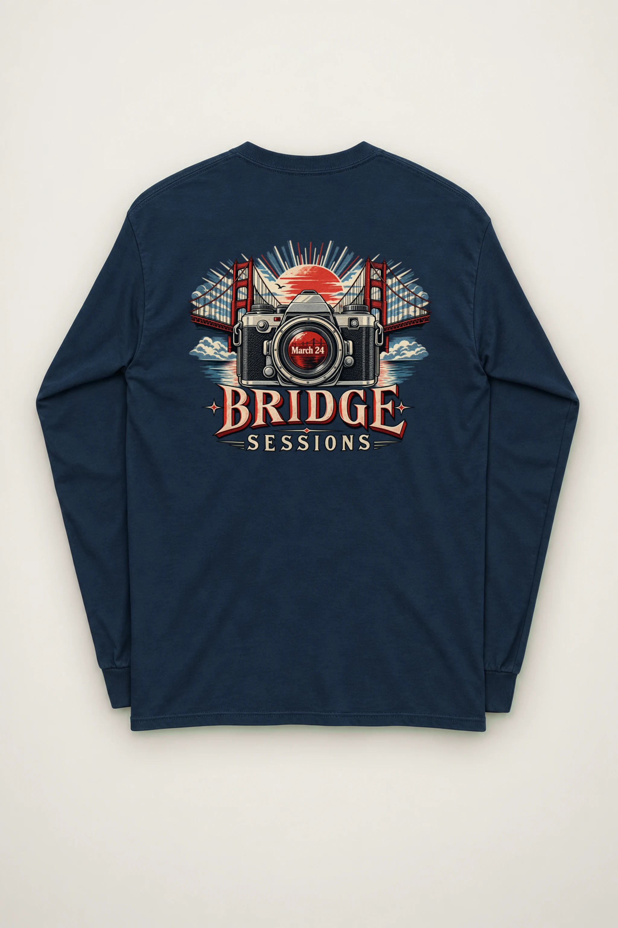 "Bridge Sessions" Unisex Longsleeve T-shirt