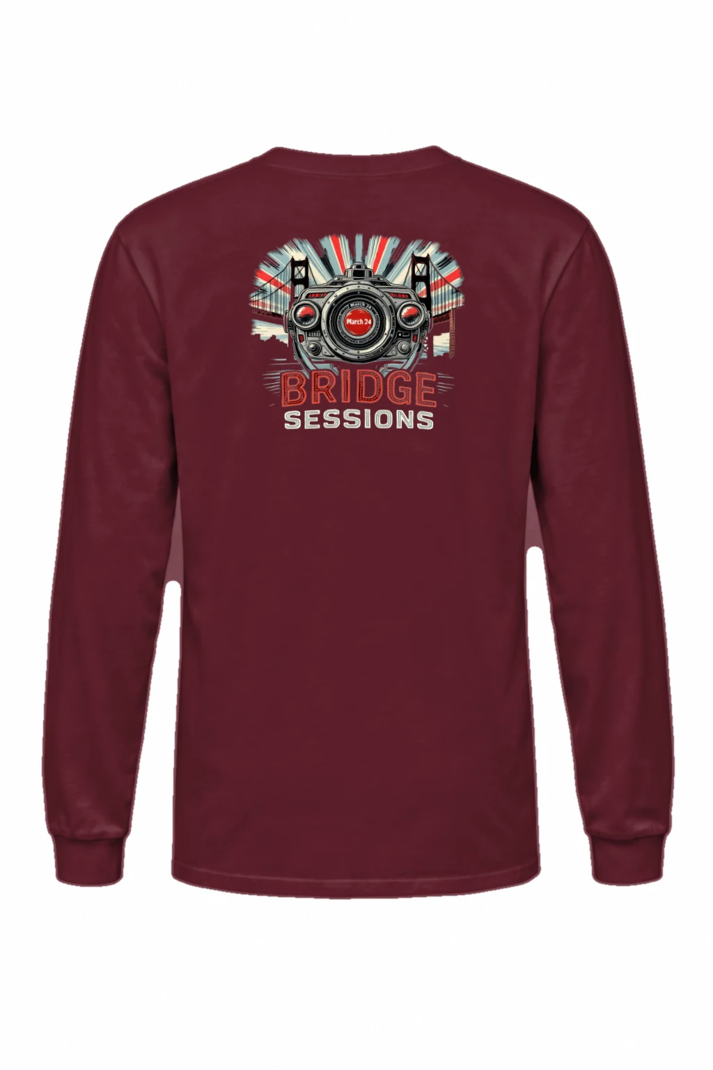 "Bridge Sessions" Unisex Longsleeve T-shirt | Gildan 2400