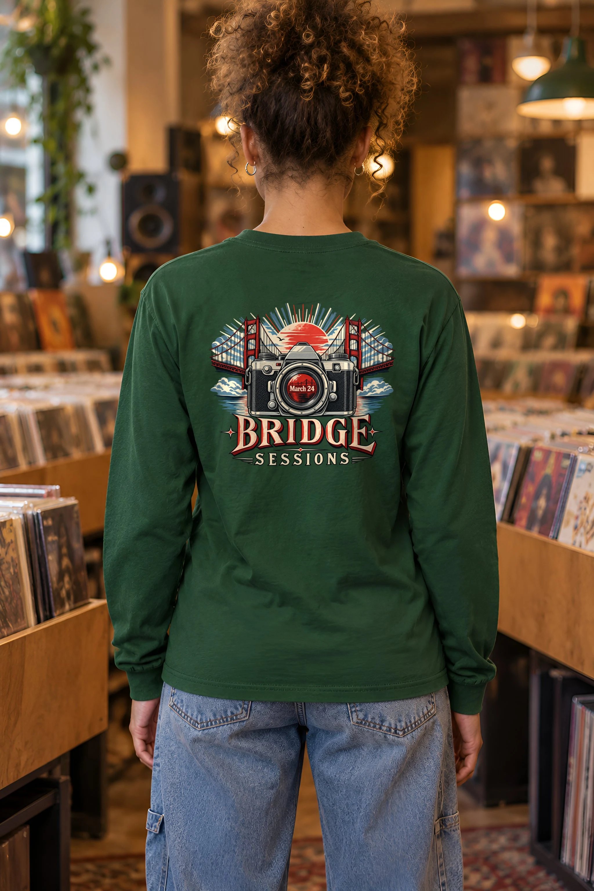 "Bridge Sessions" Unisex Longsleeve T-shirt