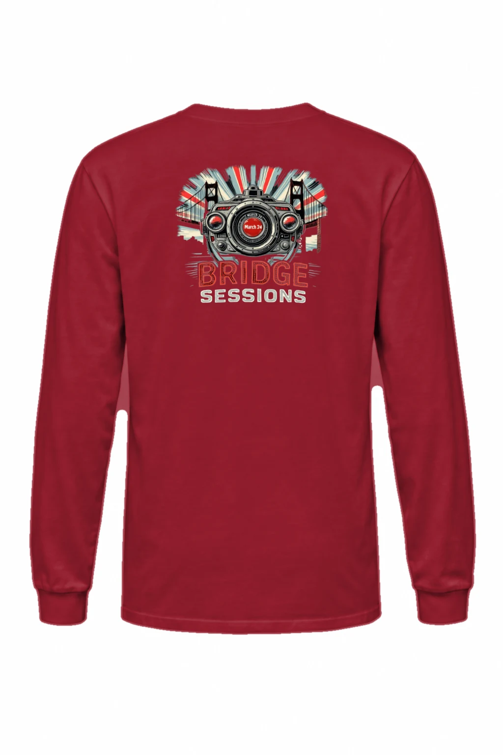 "Bridge Sessions" Unisex Longsleeve T-shirt | Gildan 2400