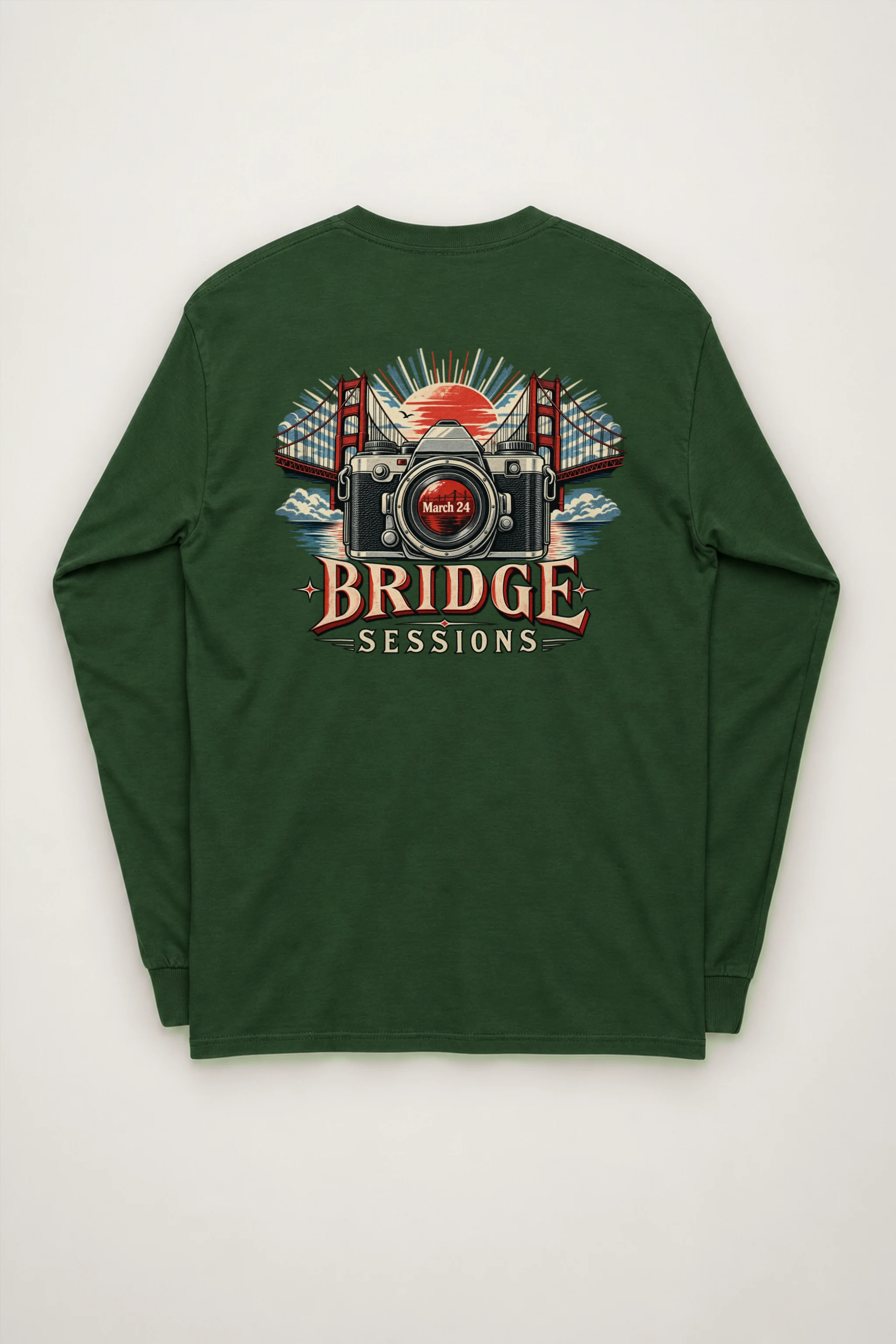 "Bridge Sessions" Unisex Longsleeve T-shirt