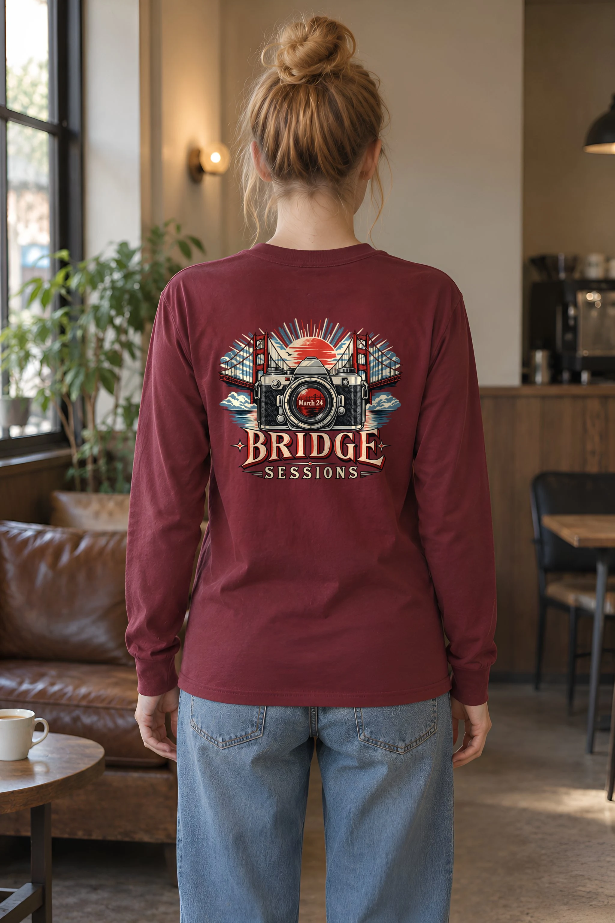 "Bridge Sessions" Unisex Longsleeve T-shirt