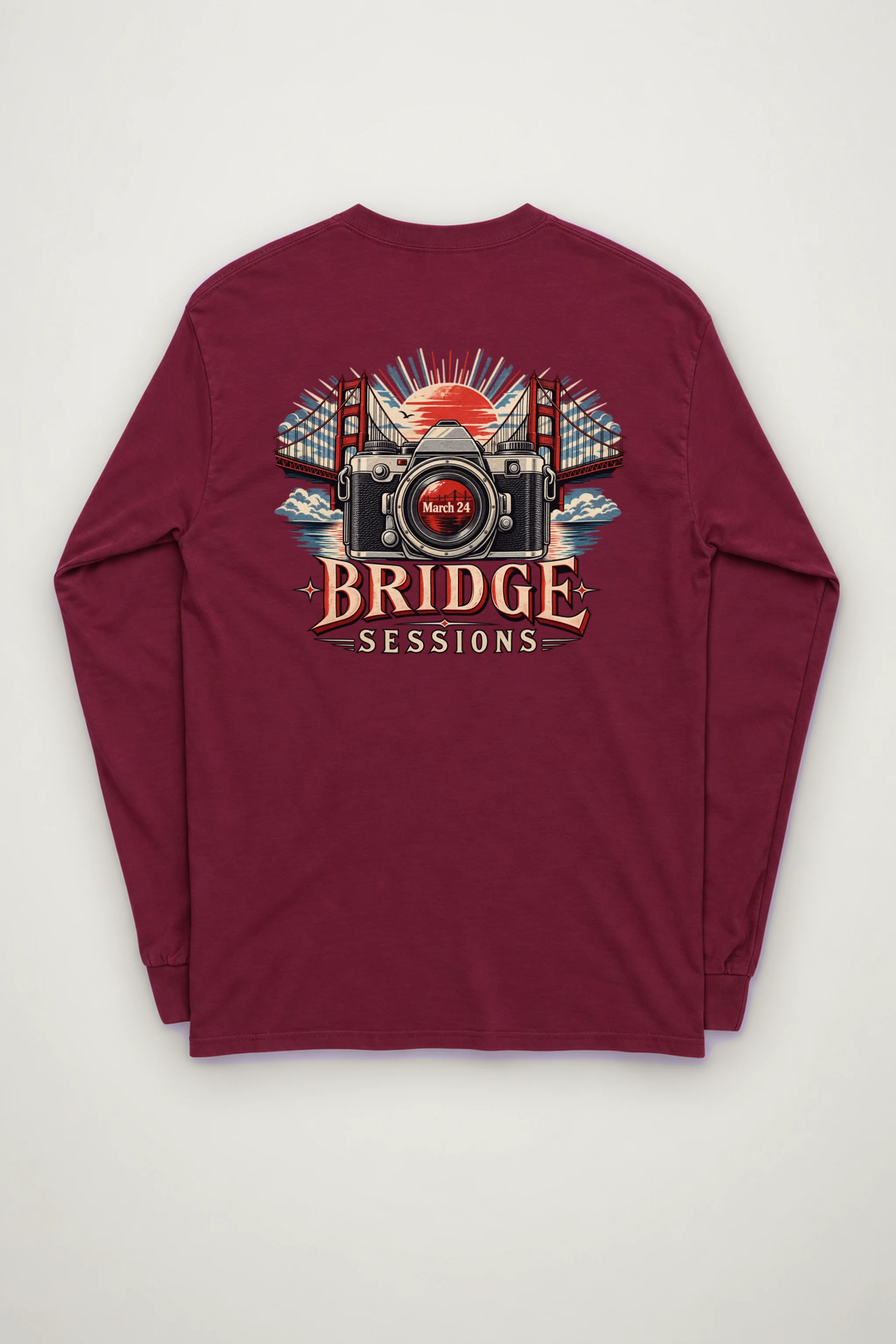"Bridge Sessions" Unisex Longsleeve T-shirt
