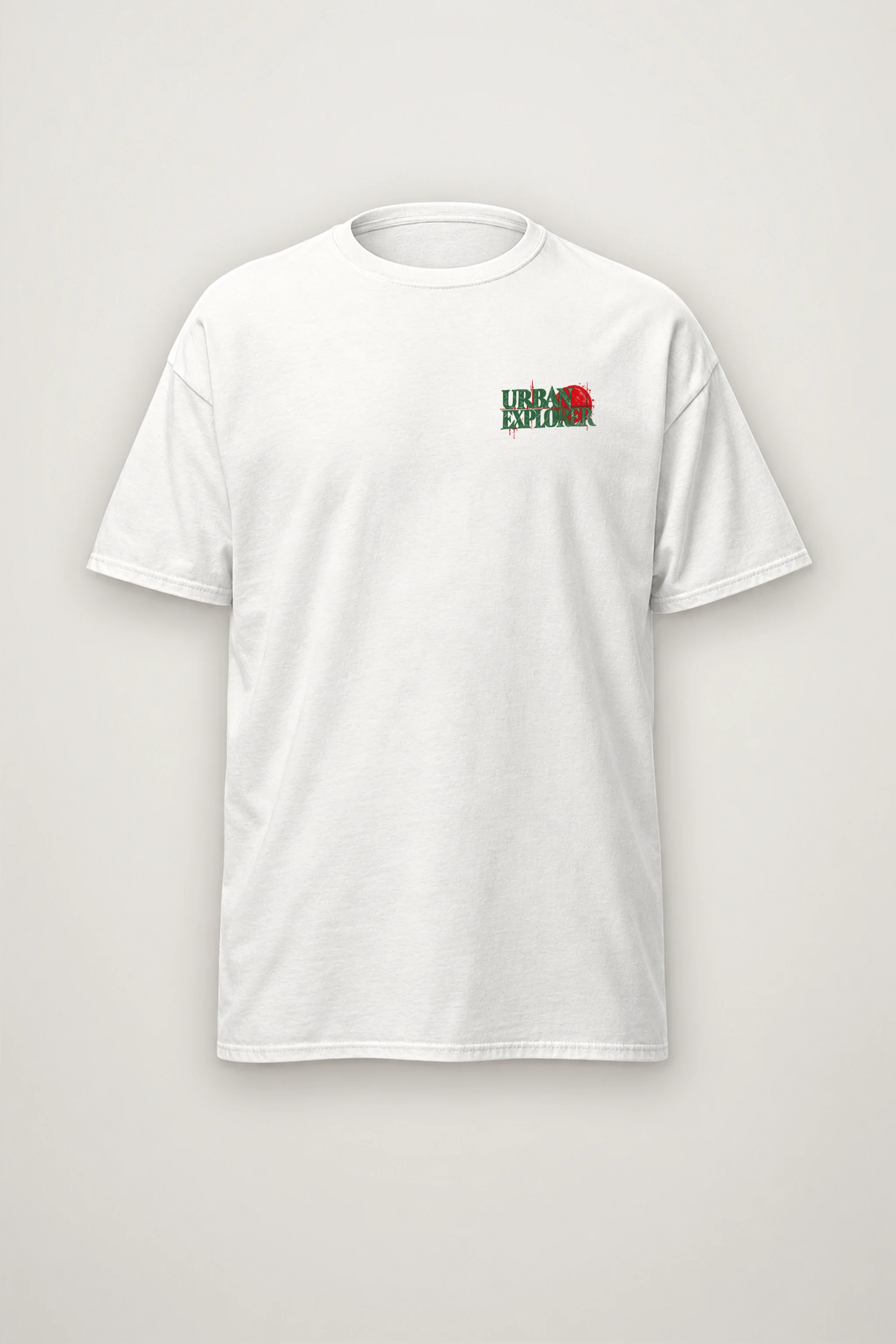 "Bridge Walkway Sun" Heavyweight Unisex Crewneck T-shirt