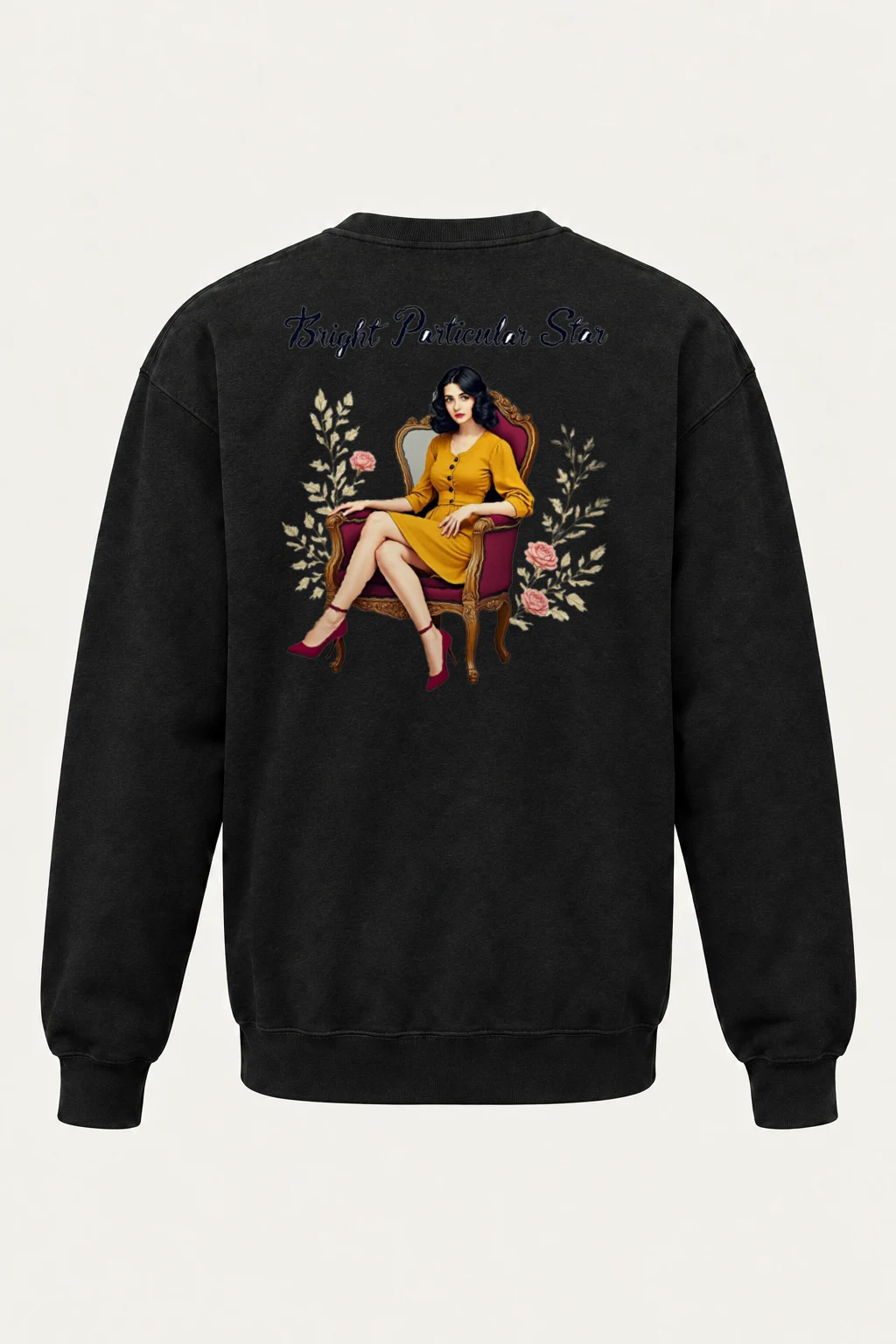 "Bright Particular Star" Heavy Blend Unisex Crewneck Sweatshirt | Gildan 18000