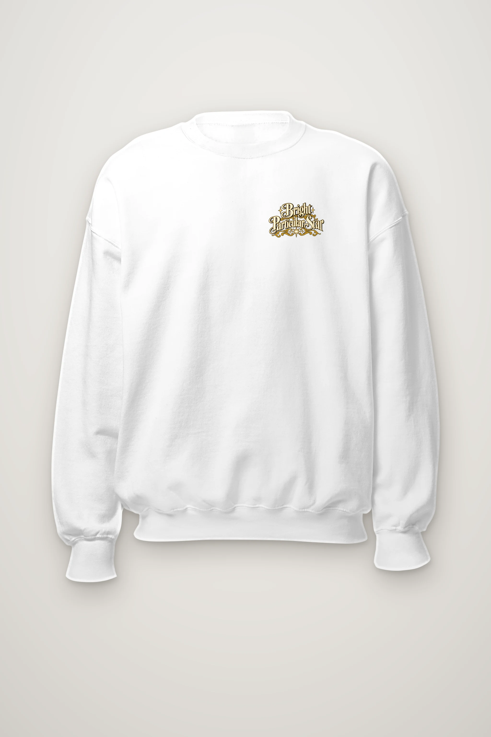 "Bright Particular Star" Heavy Blend Unisex Crewneck Sweatshirt