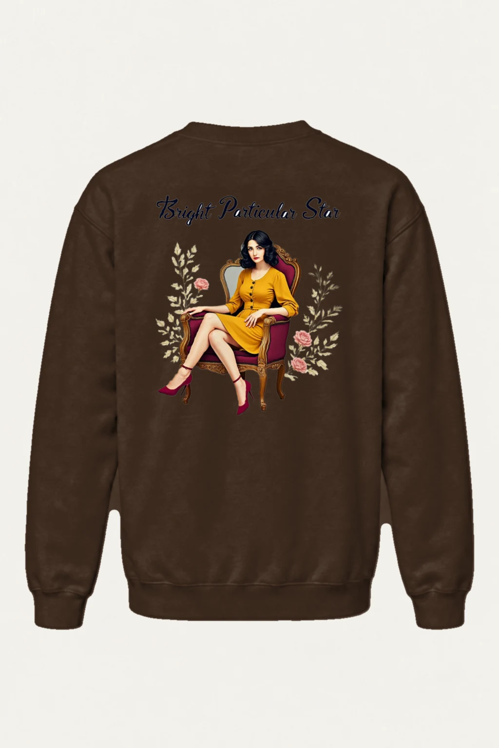 "Bright Particular Star" Heavy Blend Unisex Crewneck Sweatshirt | Gildan 18000