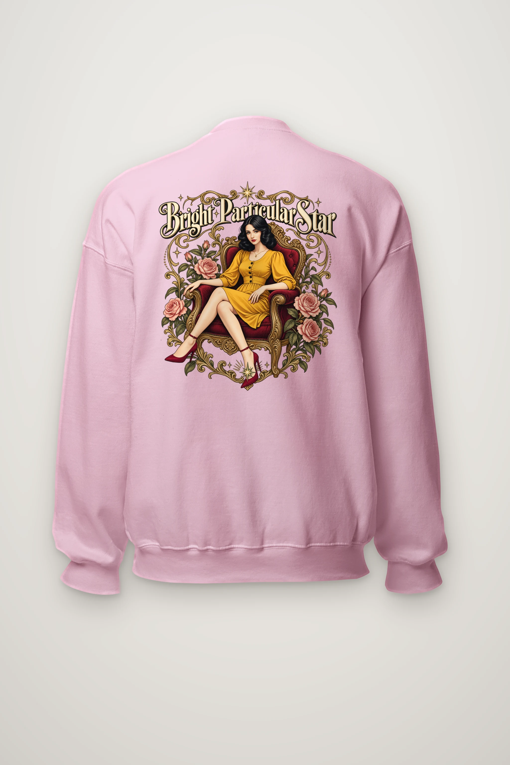 "Bright Particular Star" Heavy Blend Unisex Crewneck Sweatshirt