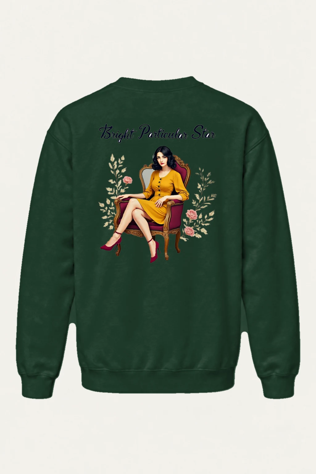 "Bright Particular Star" Heavy Blend Unisex Crewneck Sweatshirt | Gildan 18000