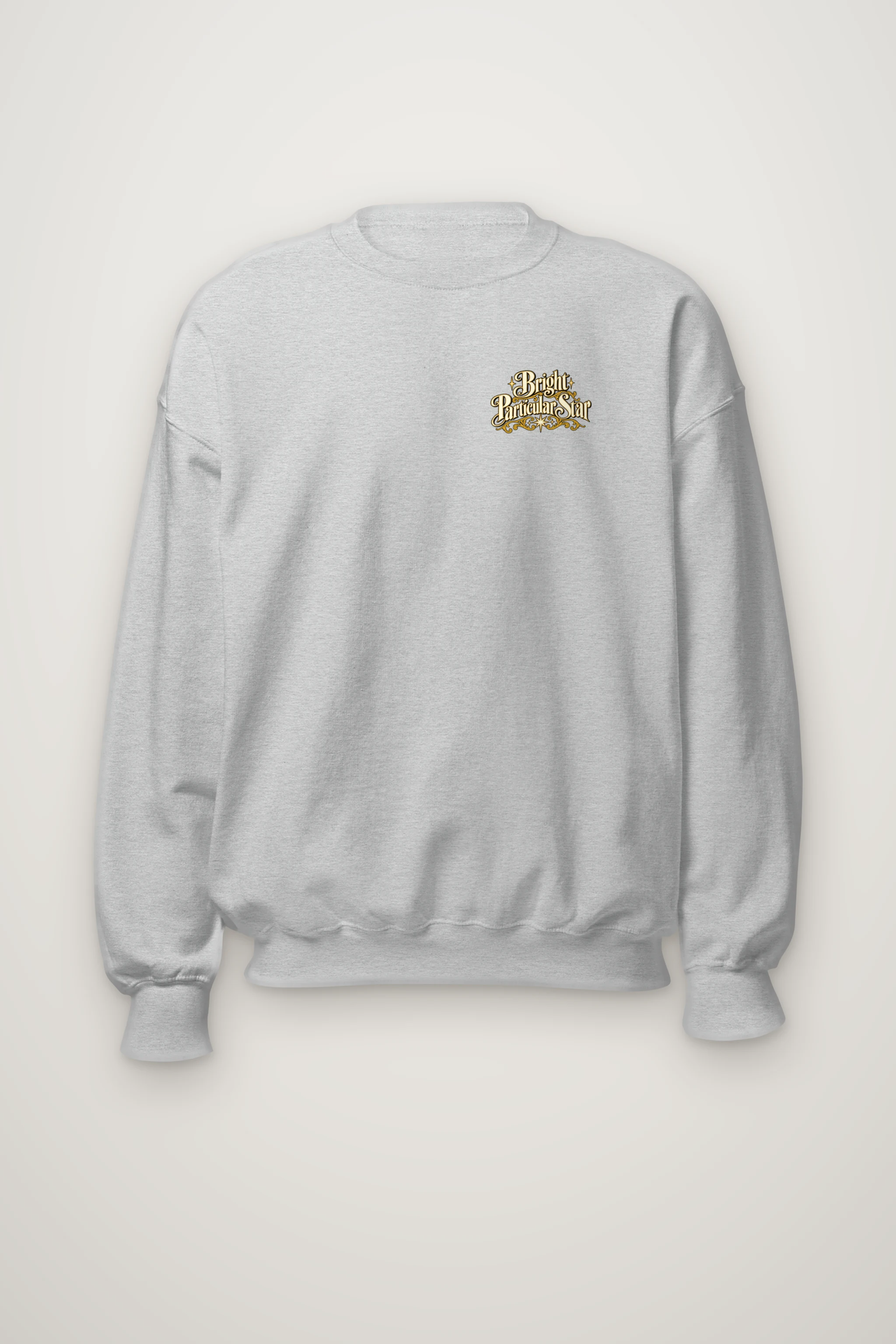 "Bright Particular Star" Heavy Blend Unisex Crewneck Sweatshirt