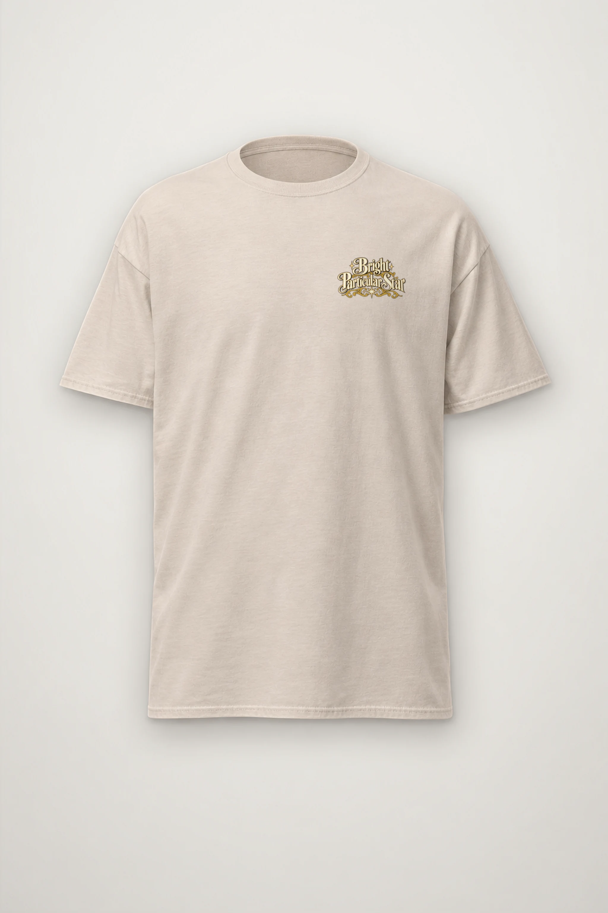 "Bright Particular Star" Heavyweight Unisex Crewneck T-shirt