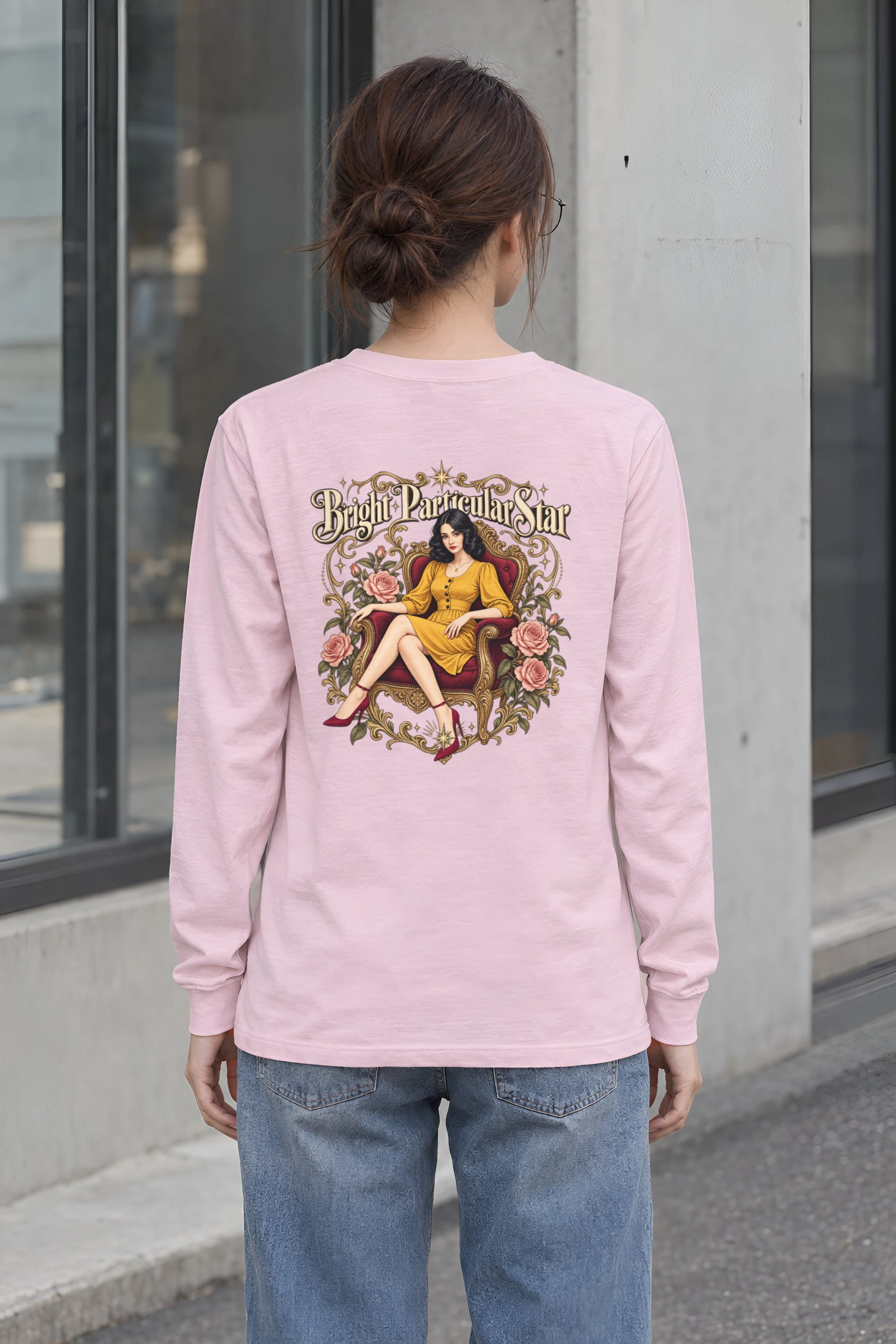 "Bright Particular Star" Unisex Longsleeve T-shirt