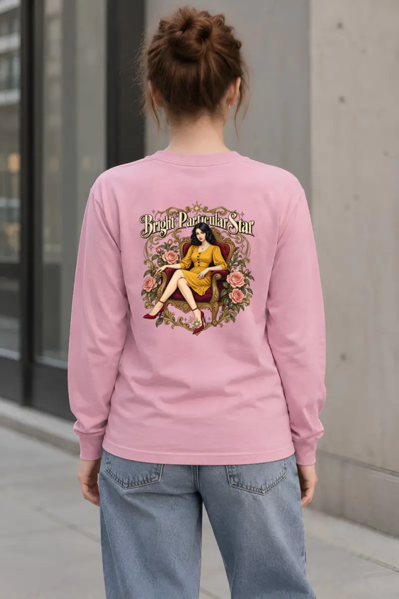 "Bright Particular Star" Unisex Longsleeve T-shirt