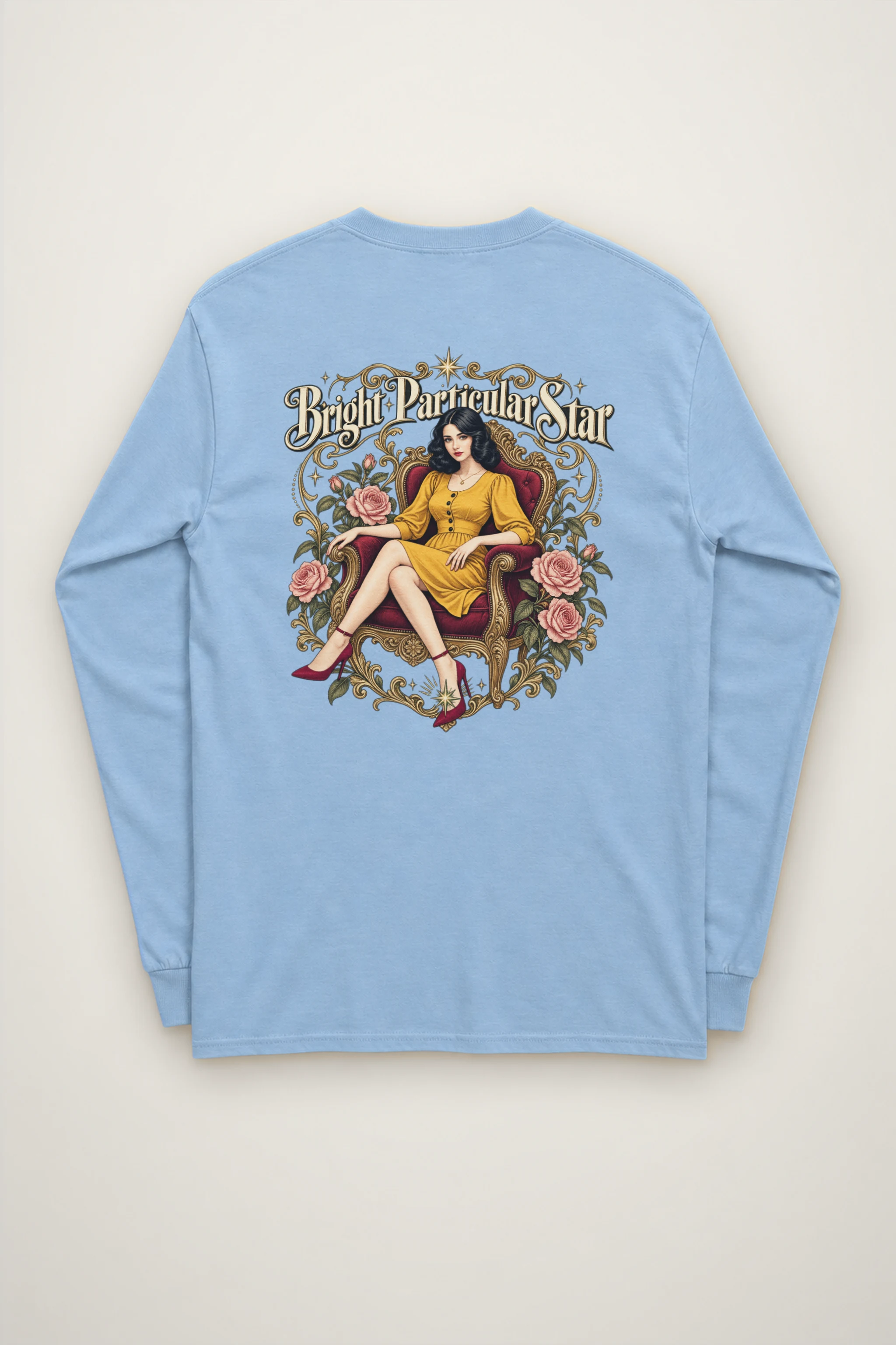 "Bright Particular Star" Unisex Longsleeve T-shirt