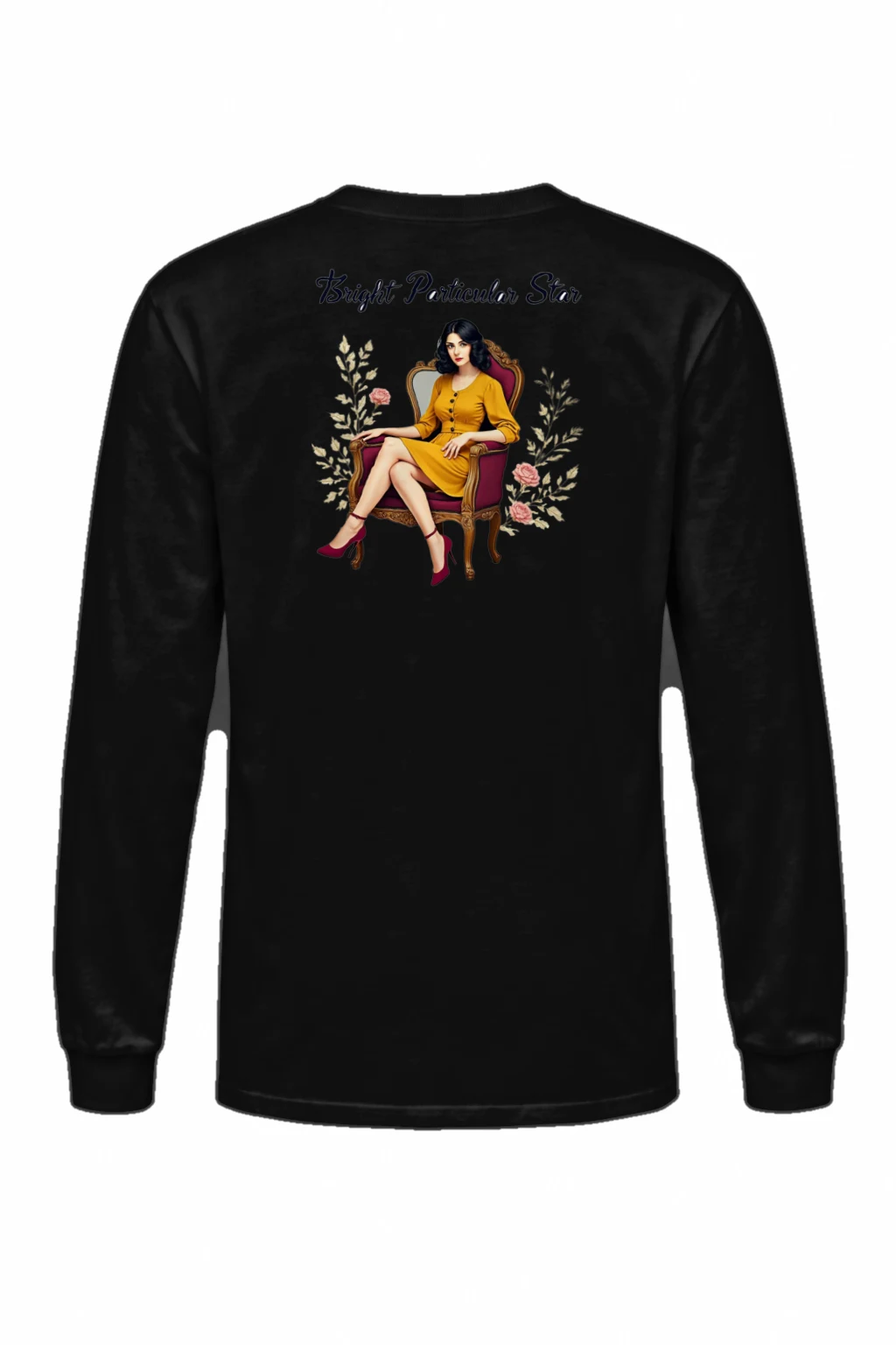"Bright Particular Star" Unisex Longsleeve T-shirt | Gildan 2400