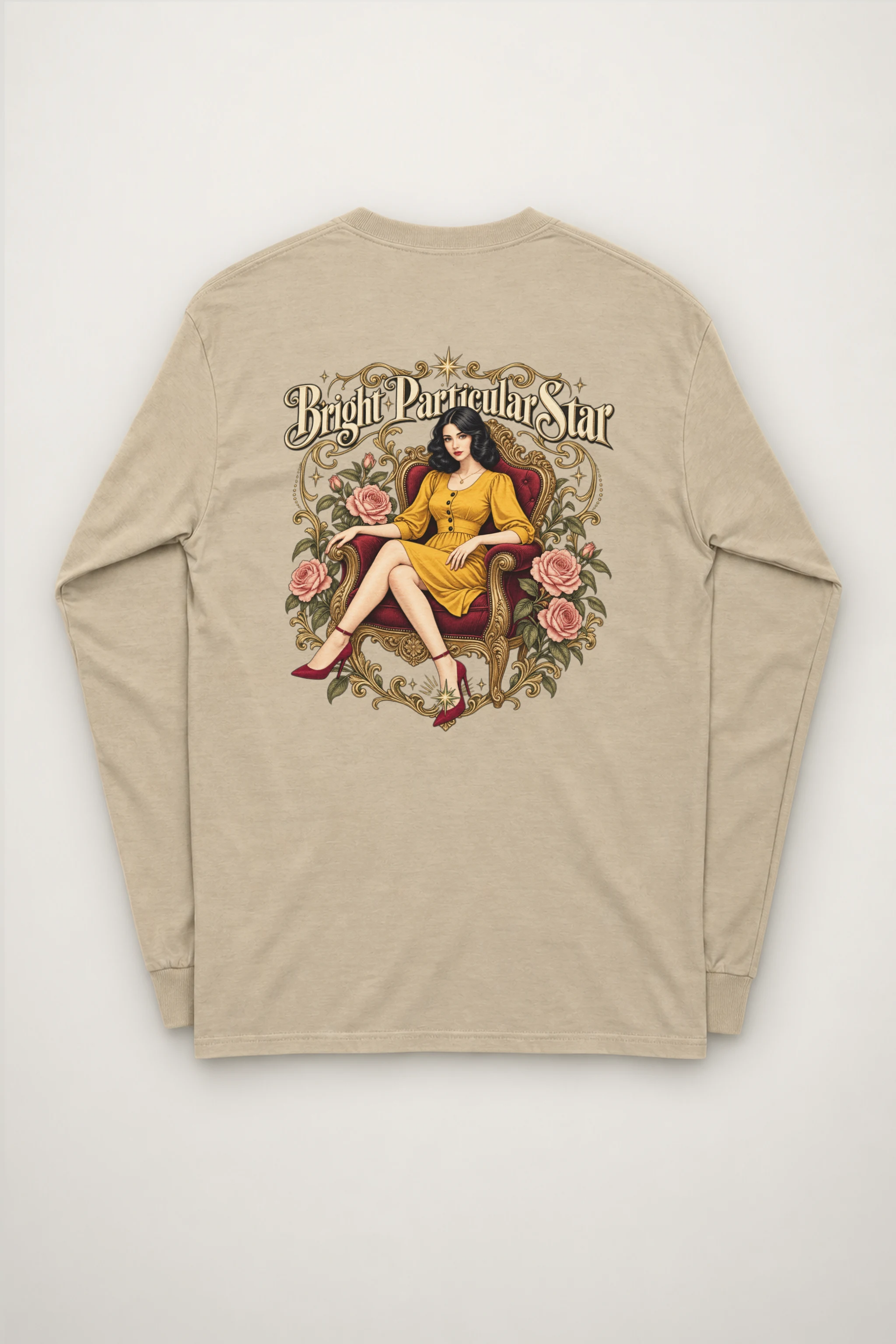 "Bright Particular Star" Unisex Longsleeve T-shirt