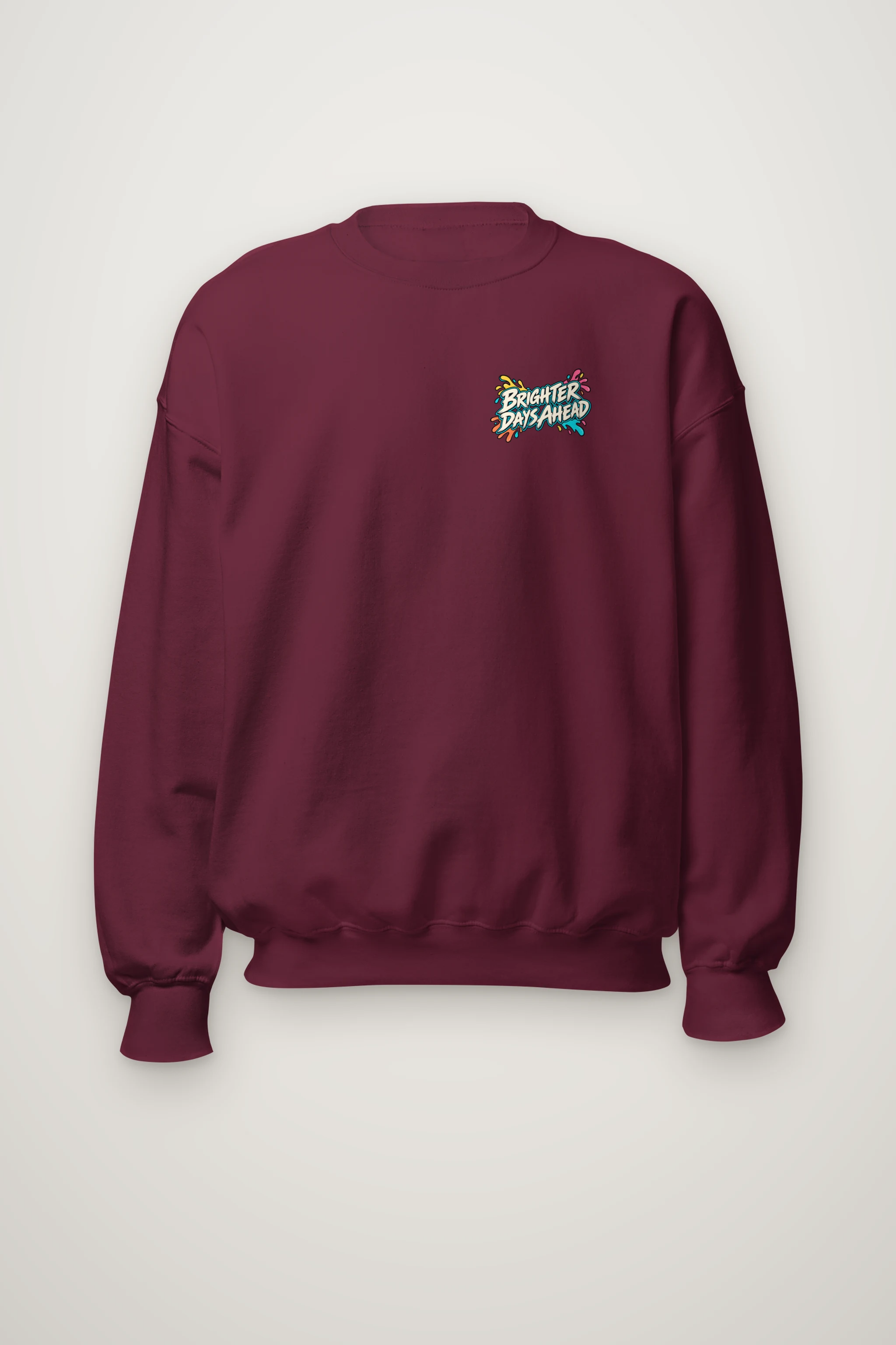 "Brighter Days Ahead" Heavy Blend Unisex Crewneck Sweatshirt
