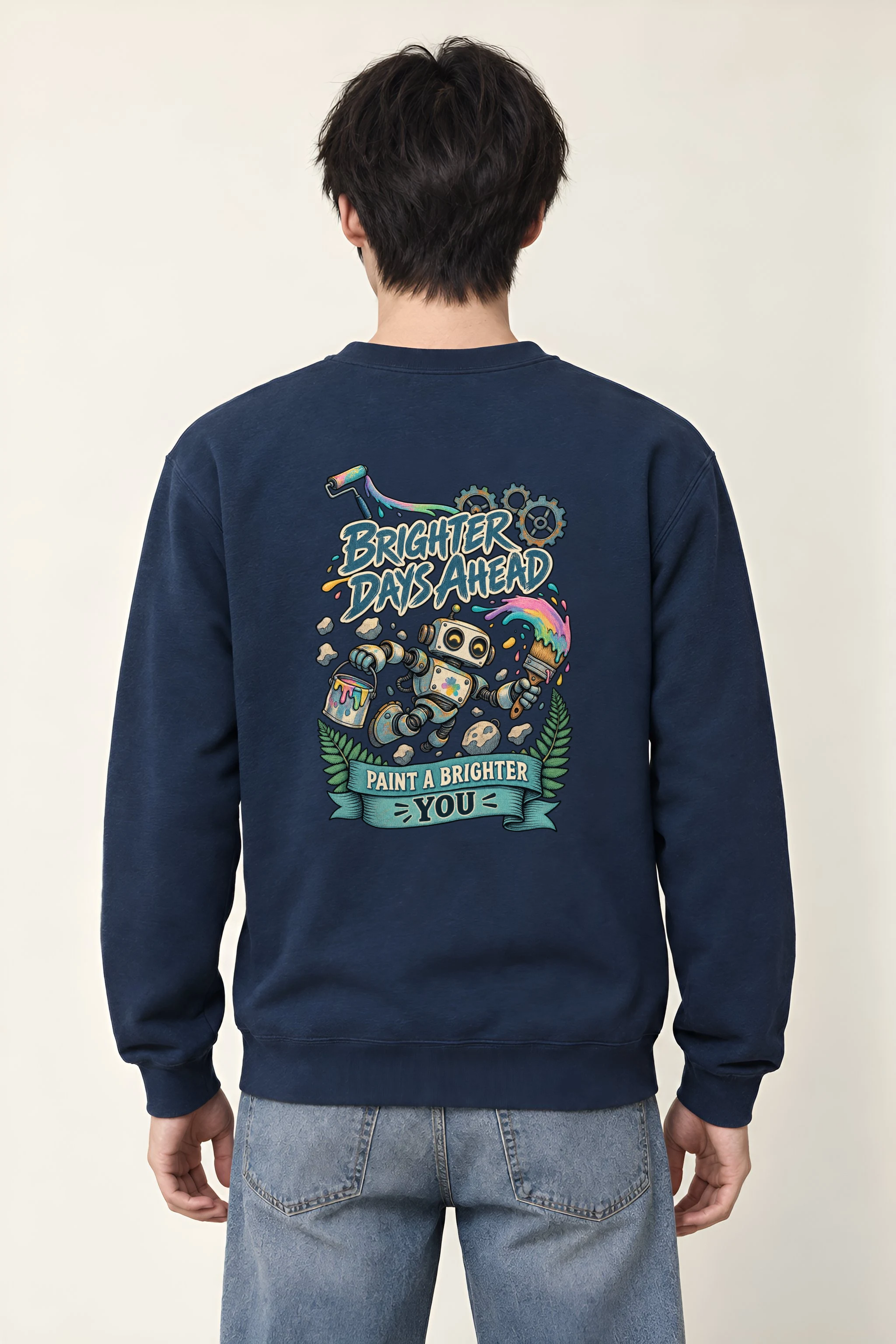 "Brighter Days Ahead" 1 Crewneck Sweatshirt