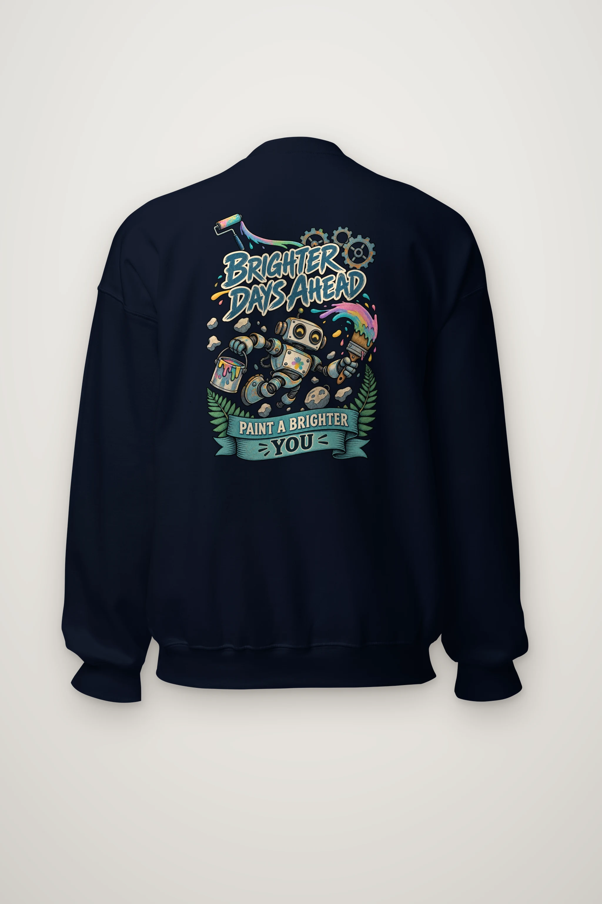 "Brighter Days Ahead" Heavy Blend Unisex Crewneck Sweatshirt