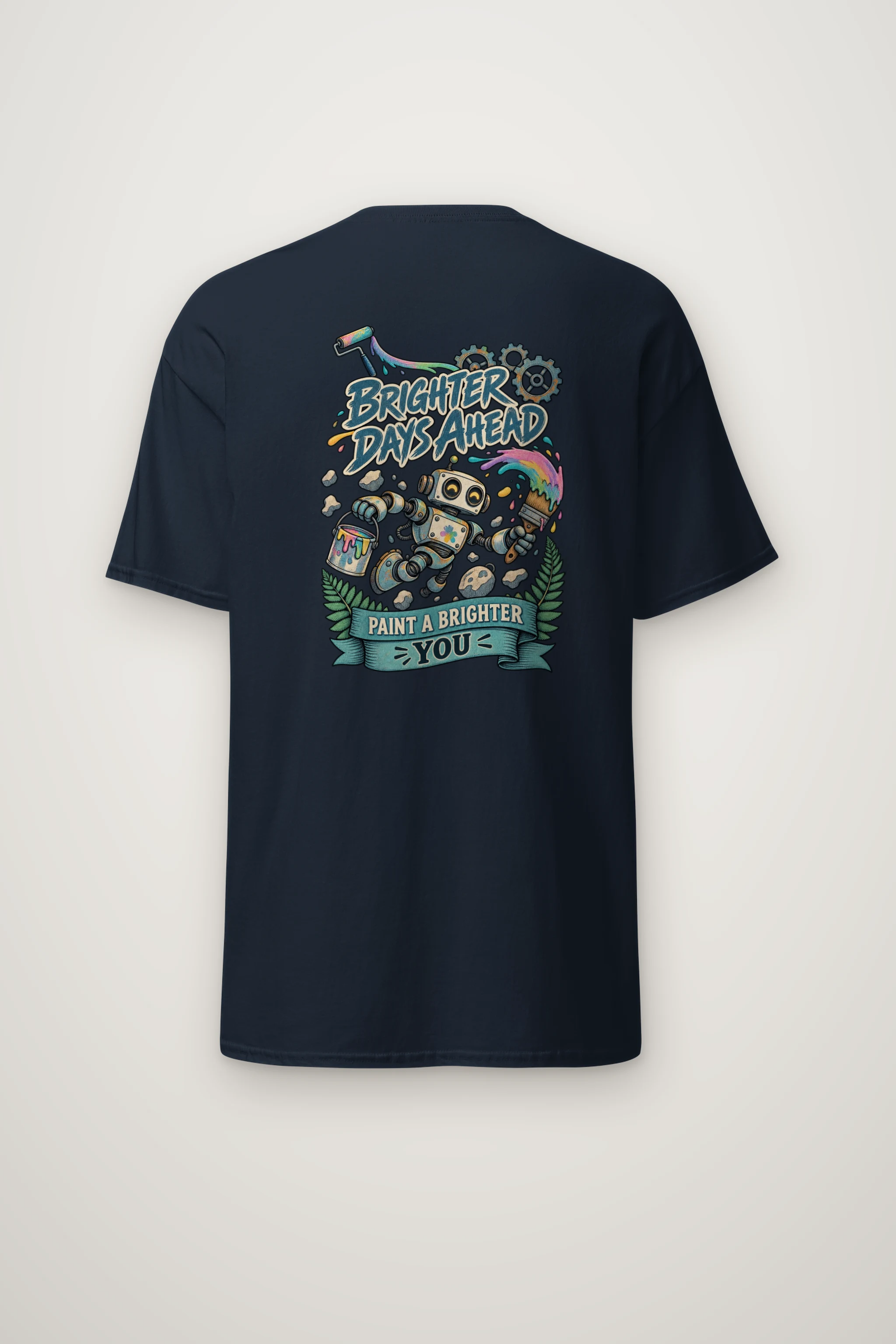 "Brighter Days Ahead" Heavyweight Unisex Crewneck T-shirt