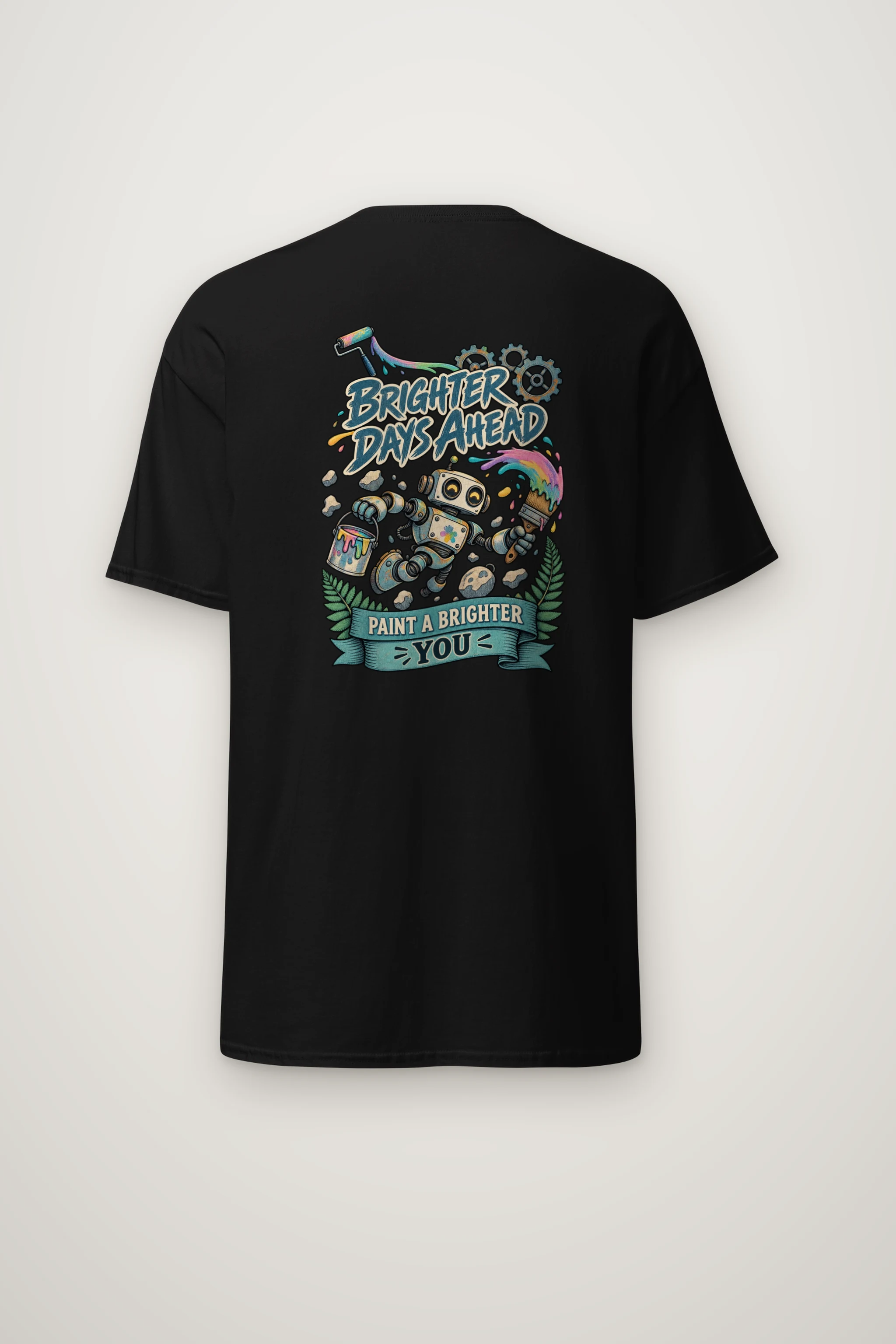 "Brighter Days Ahead" Heavyweight Unisex Crewneck T-shirt