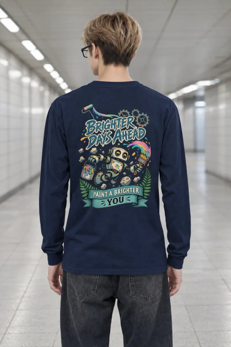 "Brighter Days Ahead" Unisex Longsleeve T-shirt