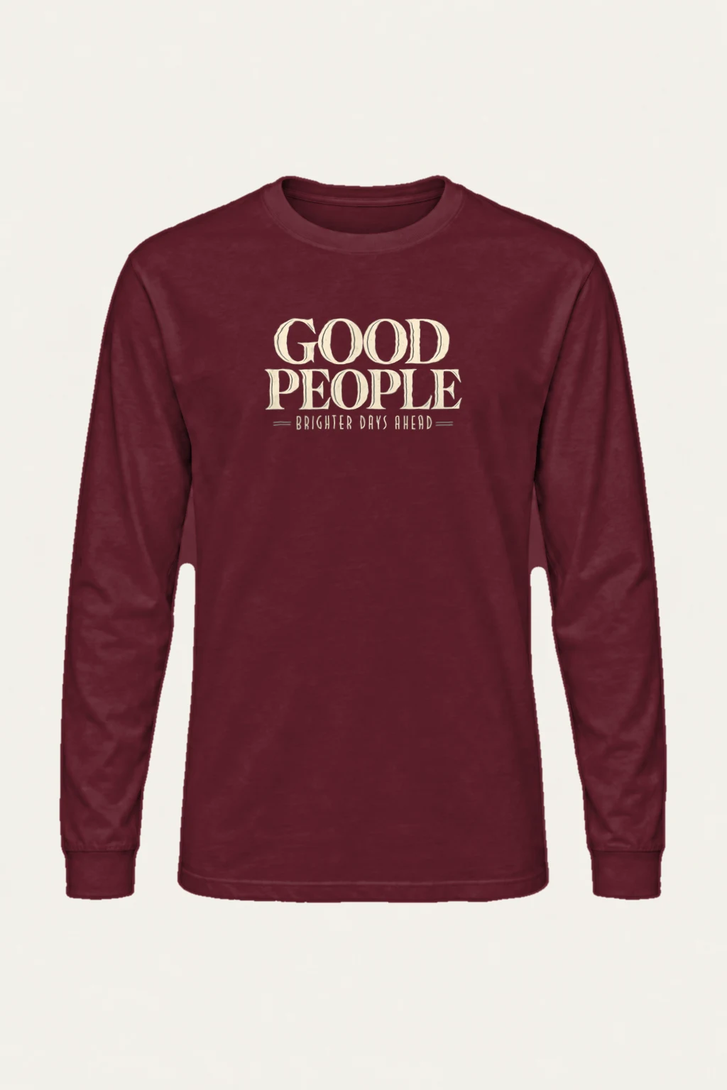 "Brighter Days Ahead" Unisex Longsleeve T-shirt | Gildan 2400