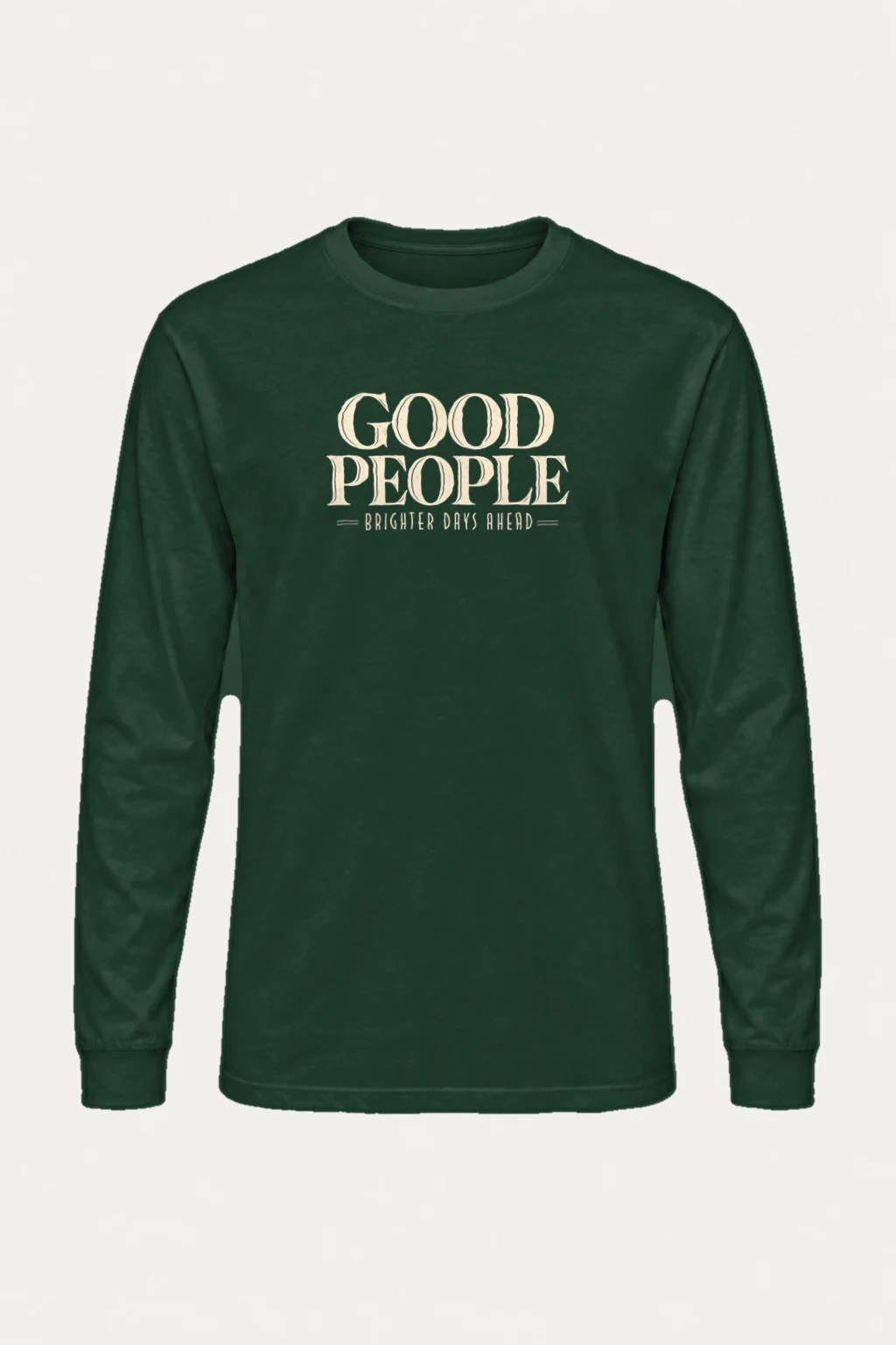 "Brighter Days Ahead" Unisex Longsleeve T-shirt | Gildan 2400