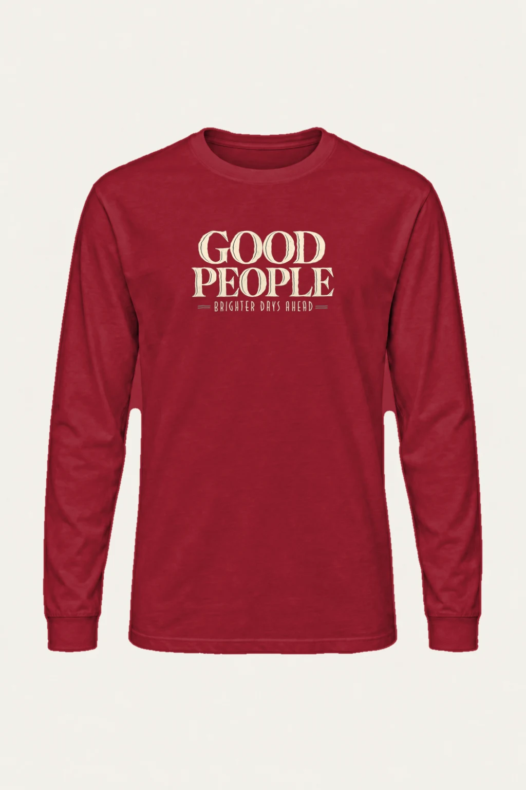 "Brighter Days Ahead" Unisex Longsleeve T-shirt | Gildan 2400