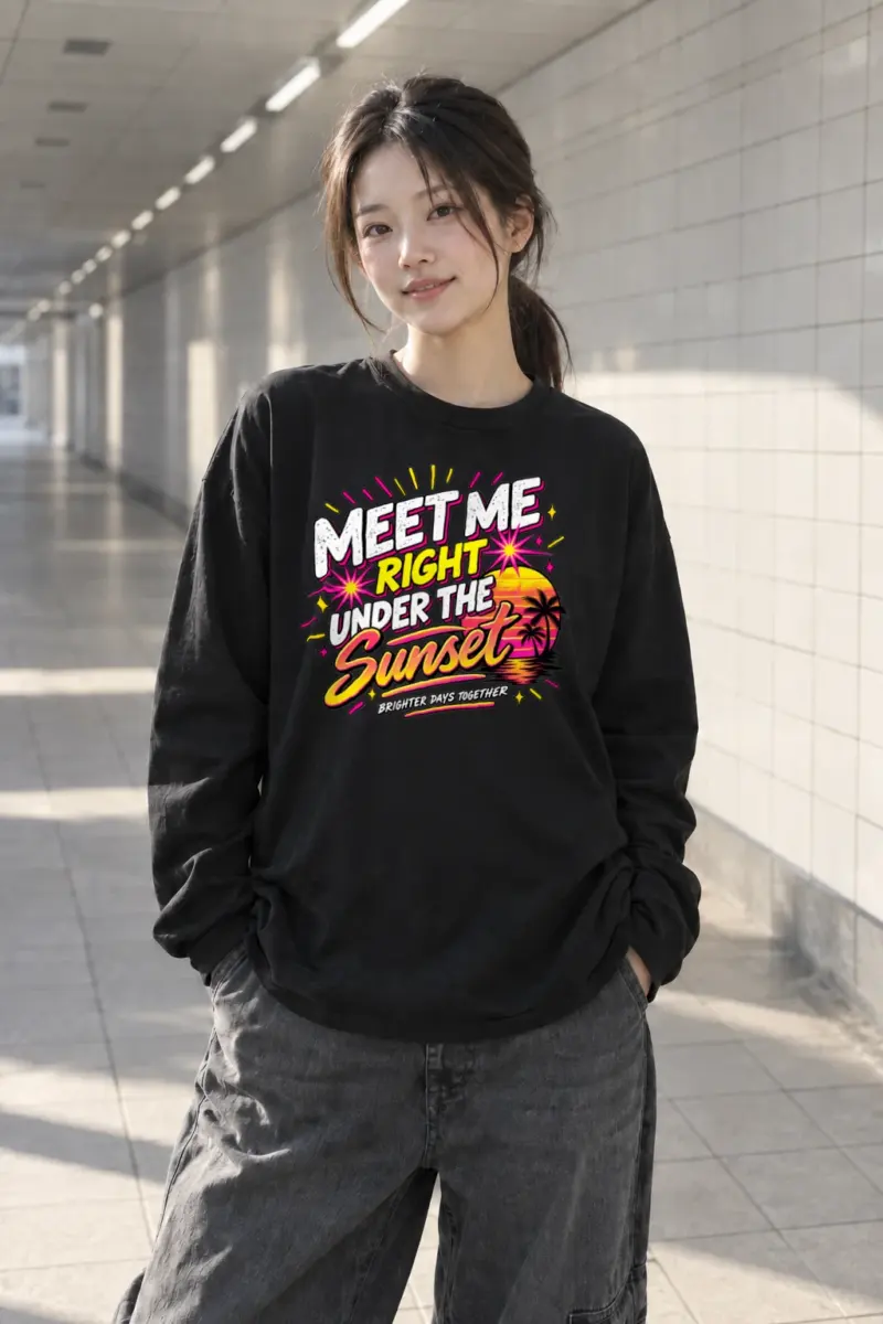 "Brighter Days Together" Unisex Longsleeve T-shirt | Gildan 2400