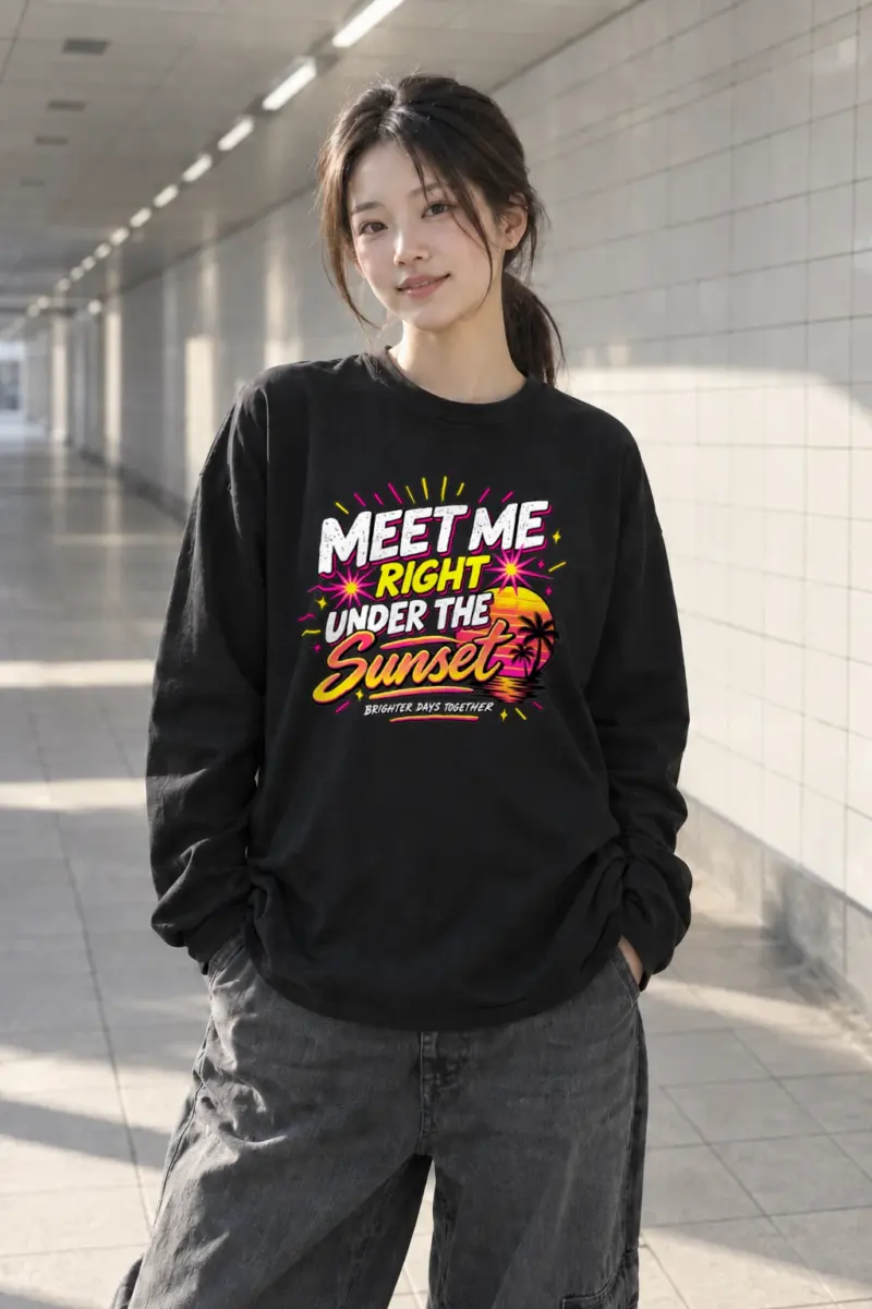 "Brighter Days Together" Unisex Longsleeve T-shirt | Gildan 2400