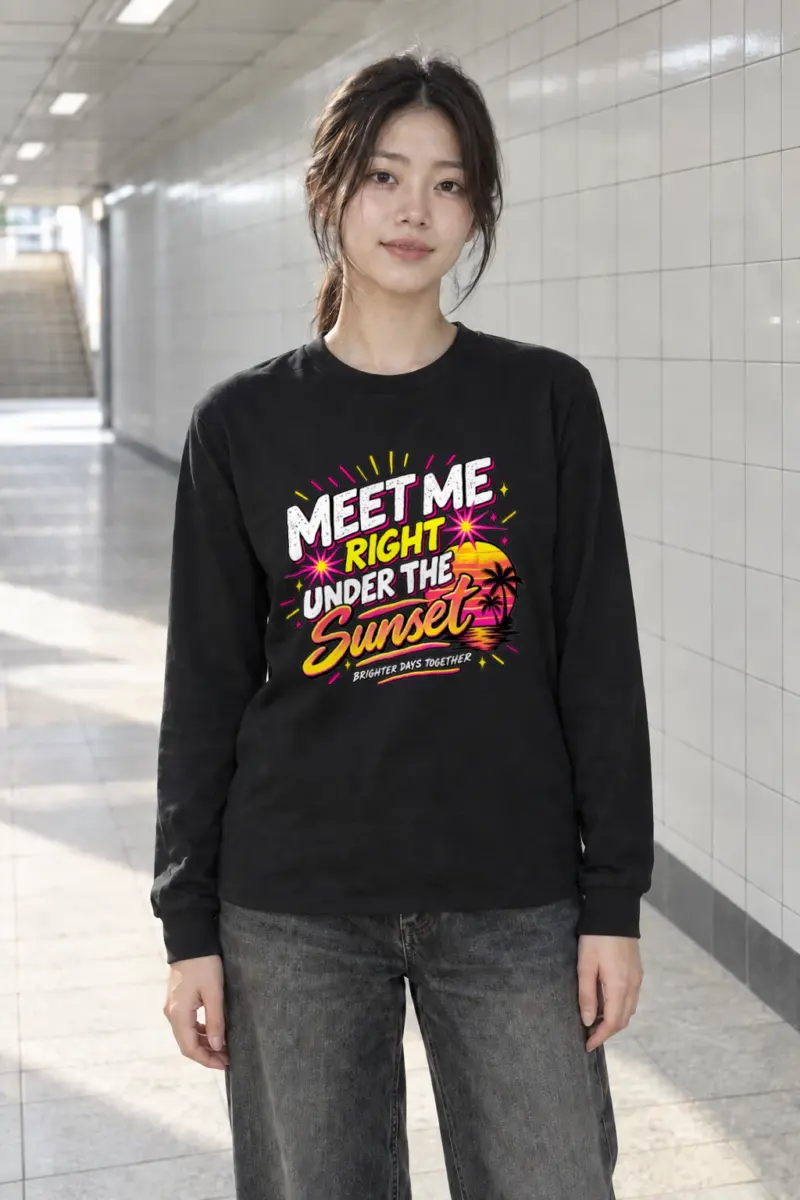 "Brighter Days Together" Unisex Longsleeve T-shirt | Gildan 2400