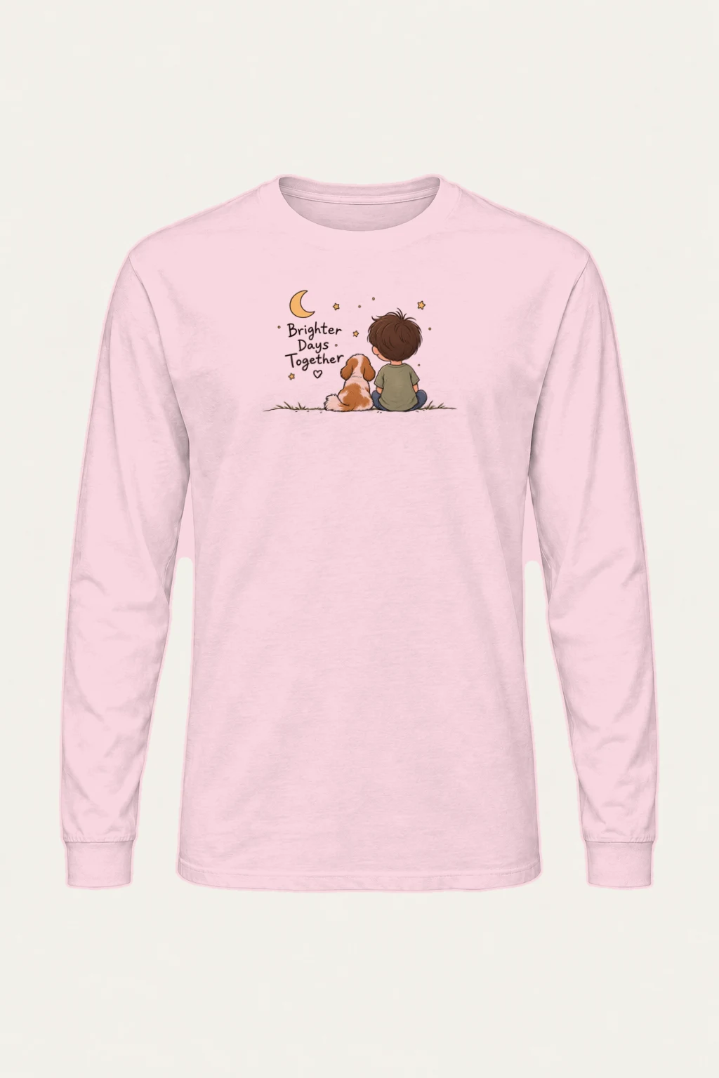 "Brighter Days Together" Unisex Longsleeve T-shirt | Gildan 2400