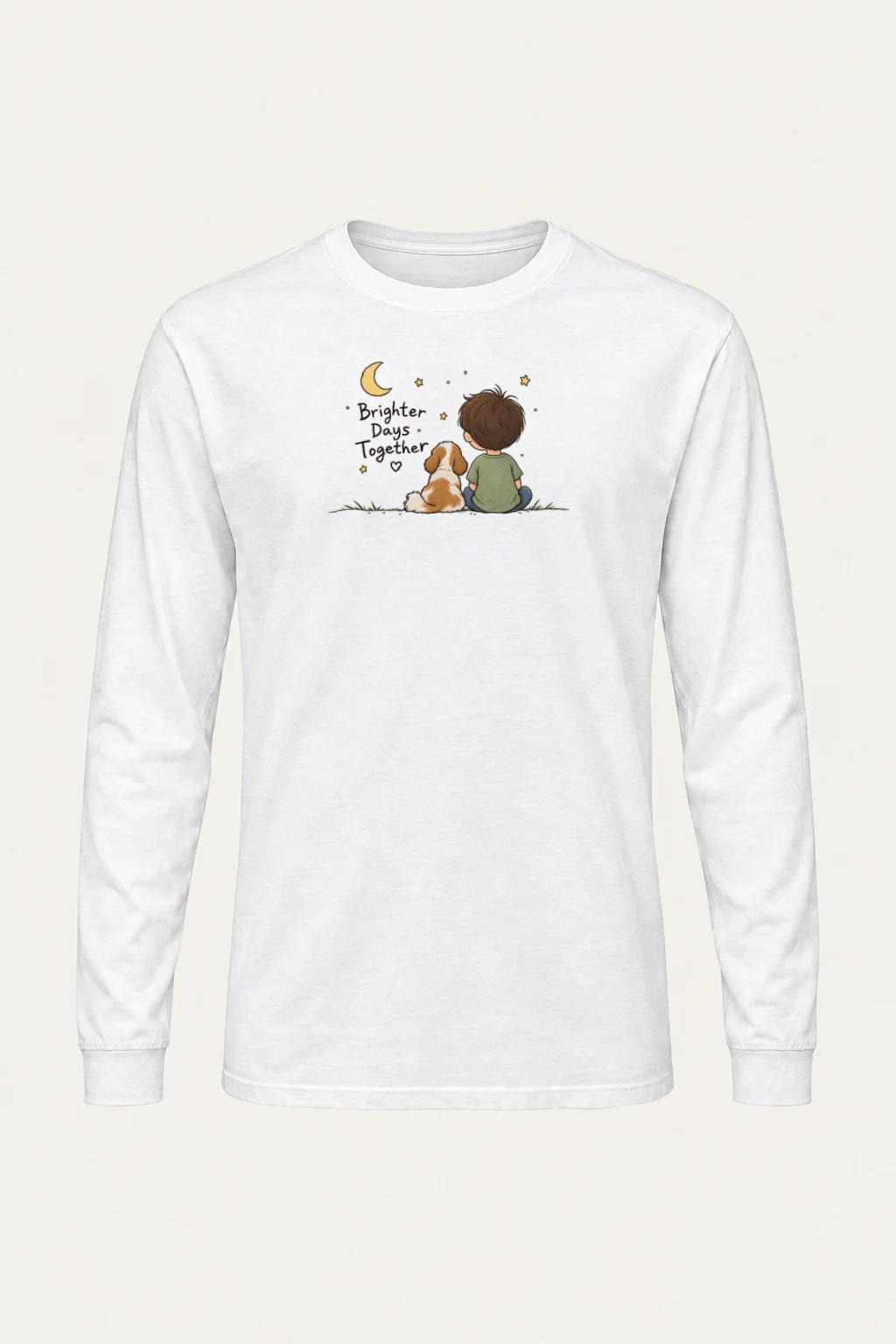 "Brighter Days Together" Unisex Longsleeve T-shirt | Gildan 2400