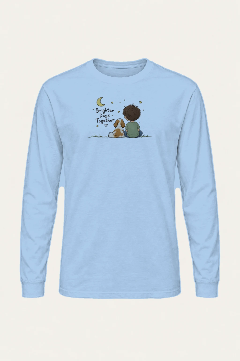 "Brighter Days Together" Unisex Longsleeve T-shirt | Gildan 2400