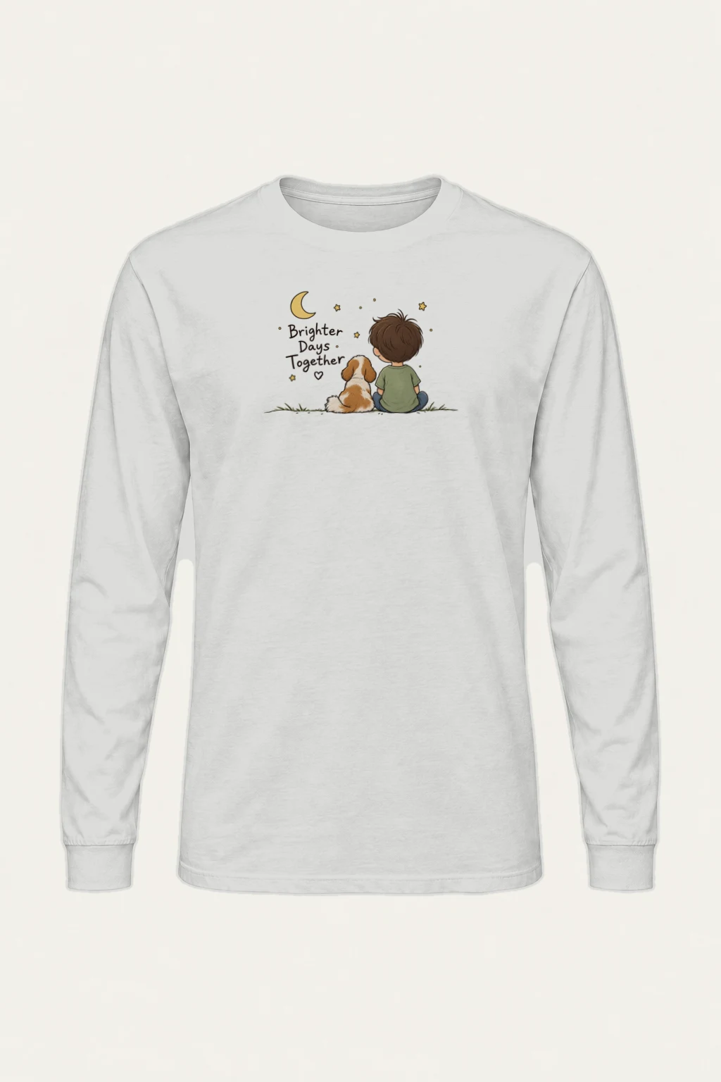 "Brighter Days Together" Unisex Longsleeve T-shirt | Gildan 2400