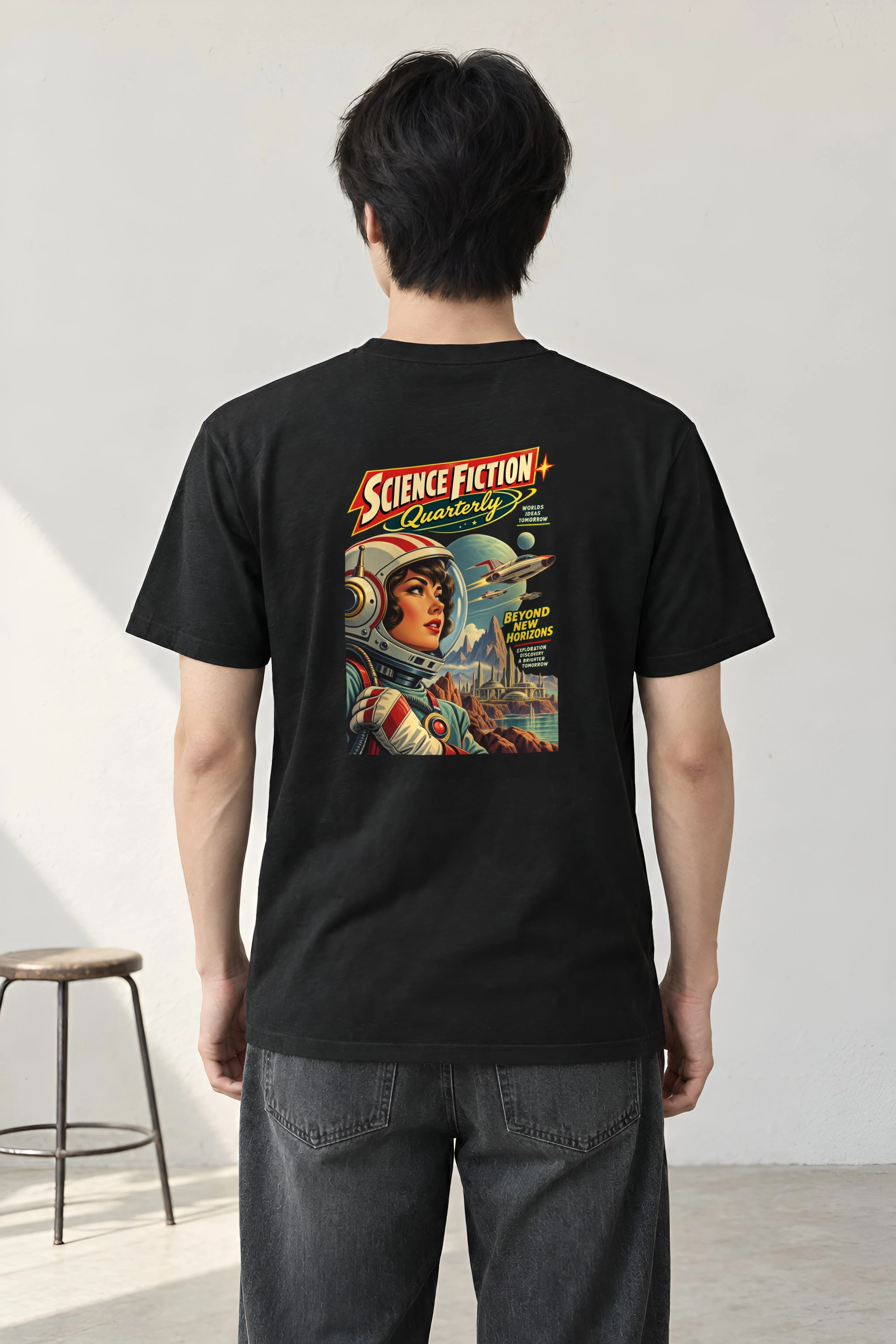 "Brighter Tomorrow" Heavyweight Unisex Crewneck T-shirt