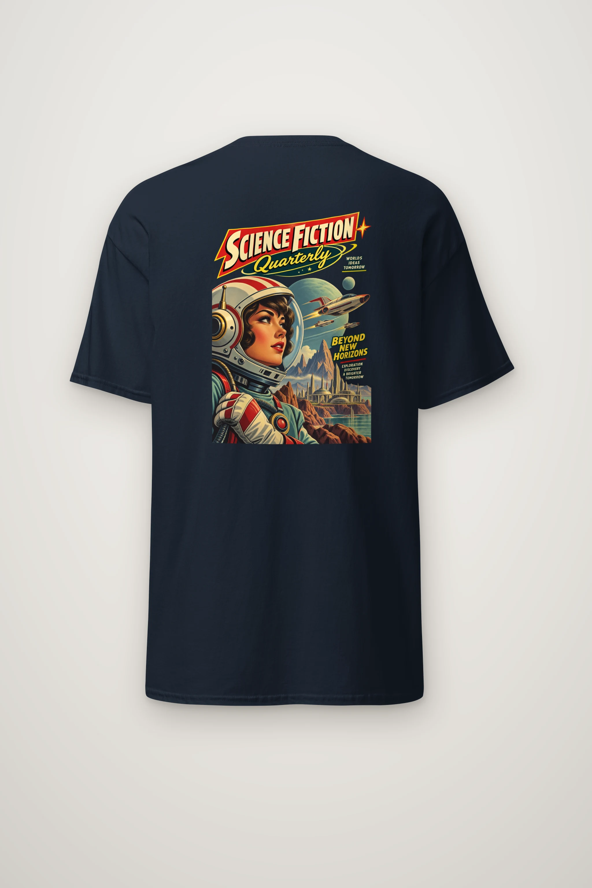"Brighter Tomorrow" Heavyweight Unisex Crewneck T-shirt