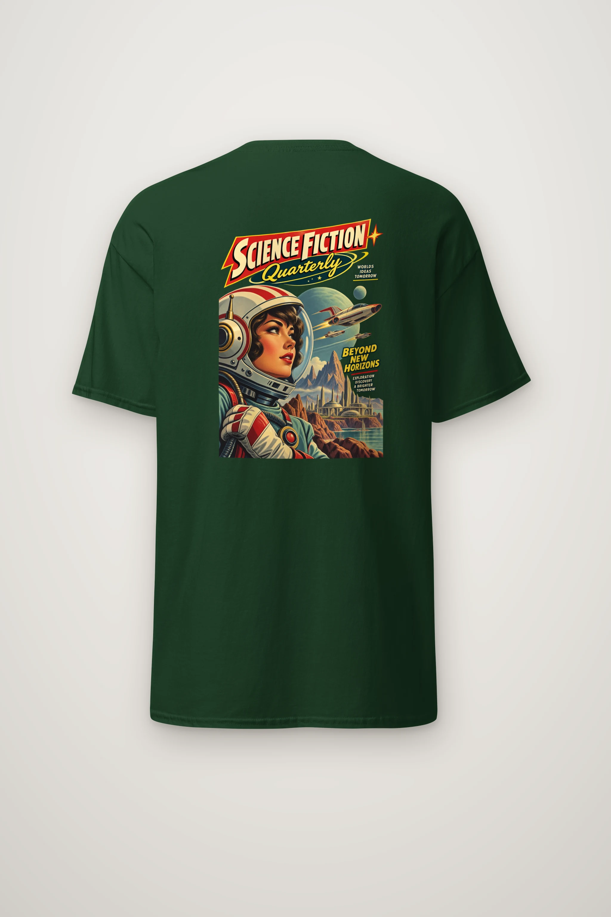 "Brighter Tomorrow" Heavyweight Unisex Crewneck T-shirt