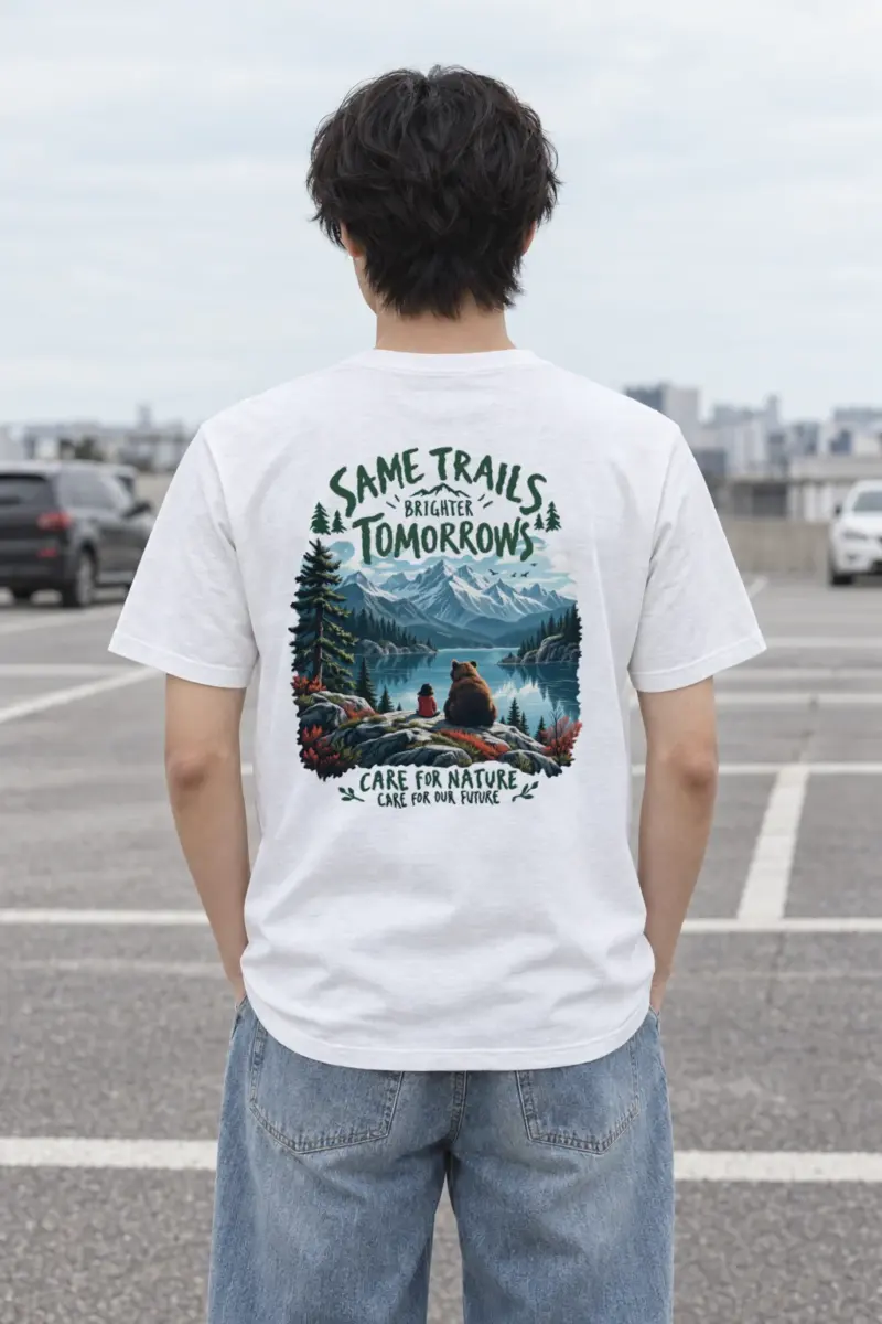 "Brighter Tomorrows" Heavyweight Unisex Crewneck T-shirt | Gildan 5000
