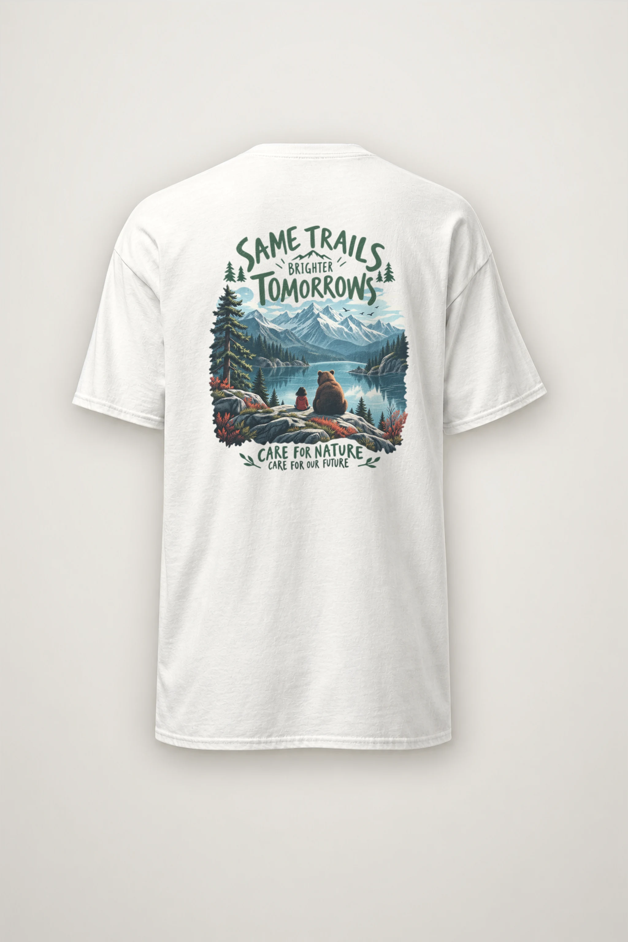 "Brighter Tomorrows" Heavyweight Unisex Crewneck T-shirt