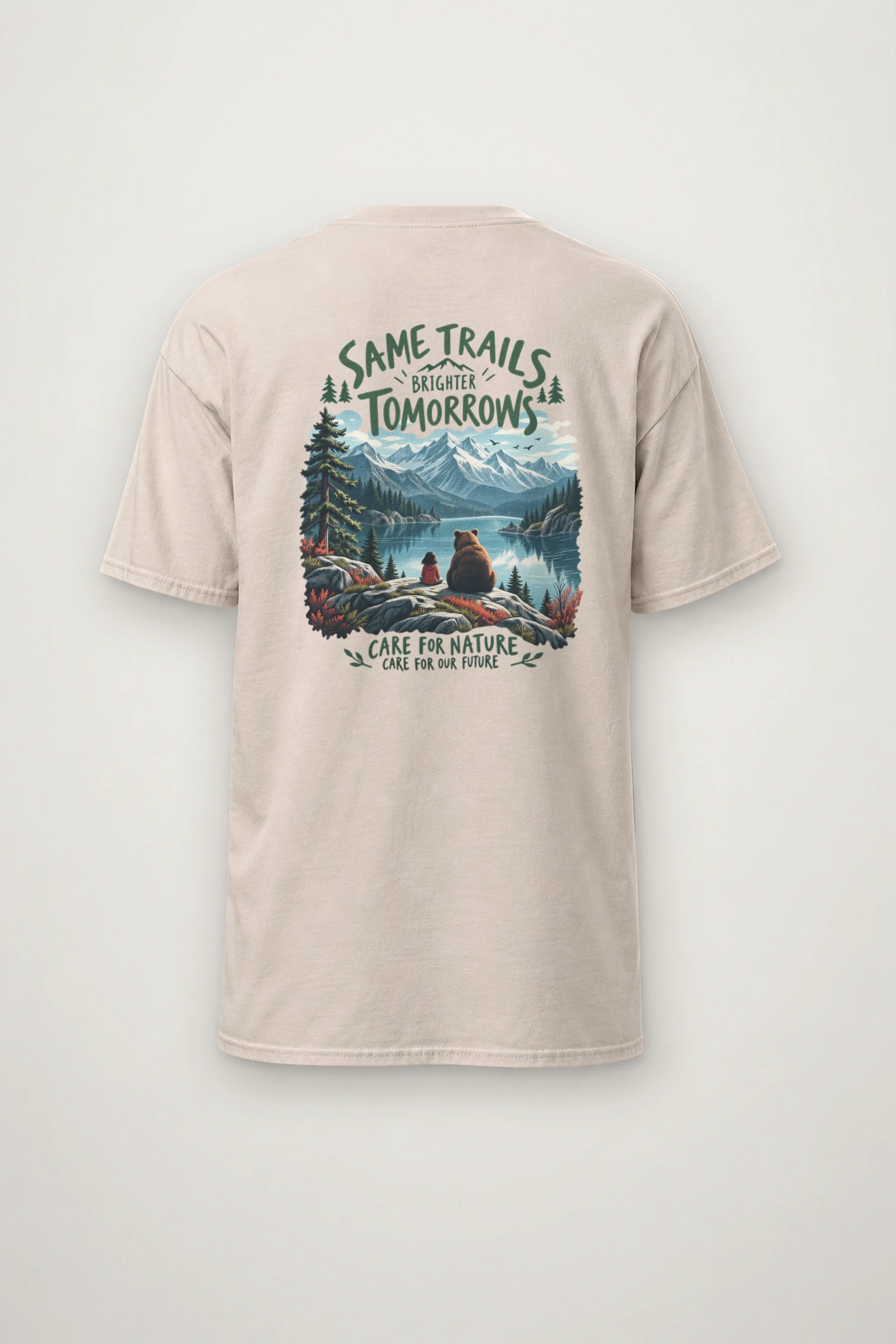 "Brighter Tomorrows" Heavyweight Unisex Crewneck T-shirt