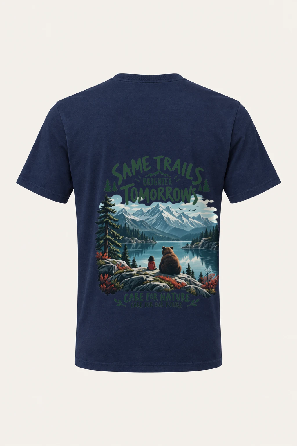 "Brighter Tomorrows" Heavyweight Unisex Crewneck T-shirt | Gildan 5000