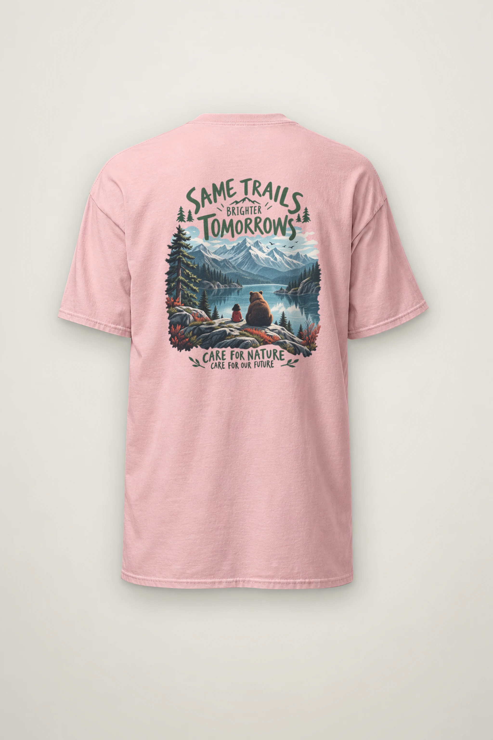 "Brighter Tomorrows" Heavyweight Unisex Crewneck T-shirt