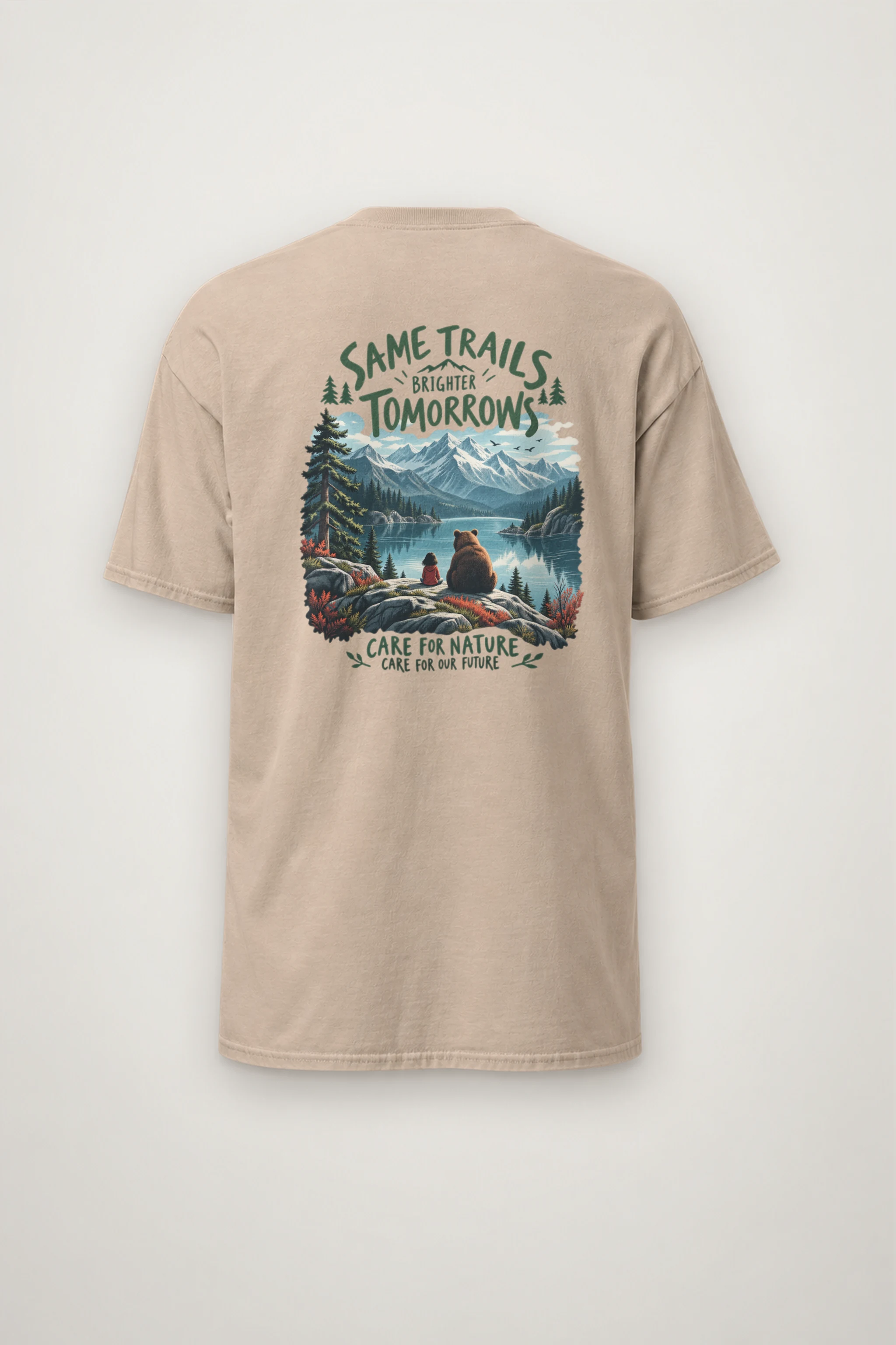 "Brighter Tomorrows" Heavyweight Unisex Crewneck T-shirt