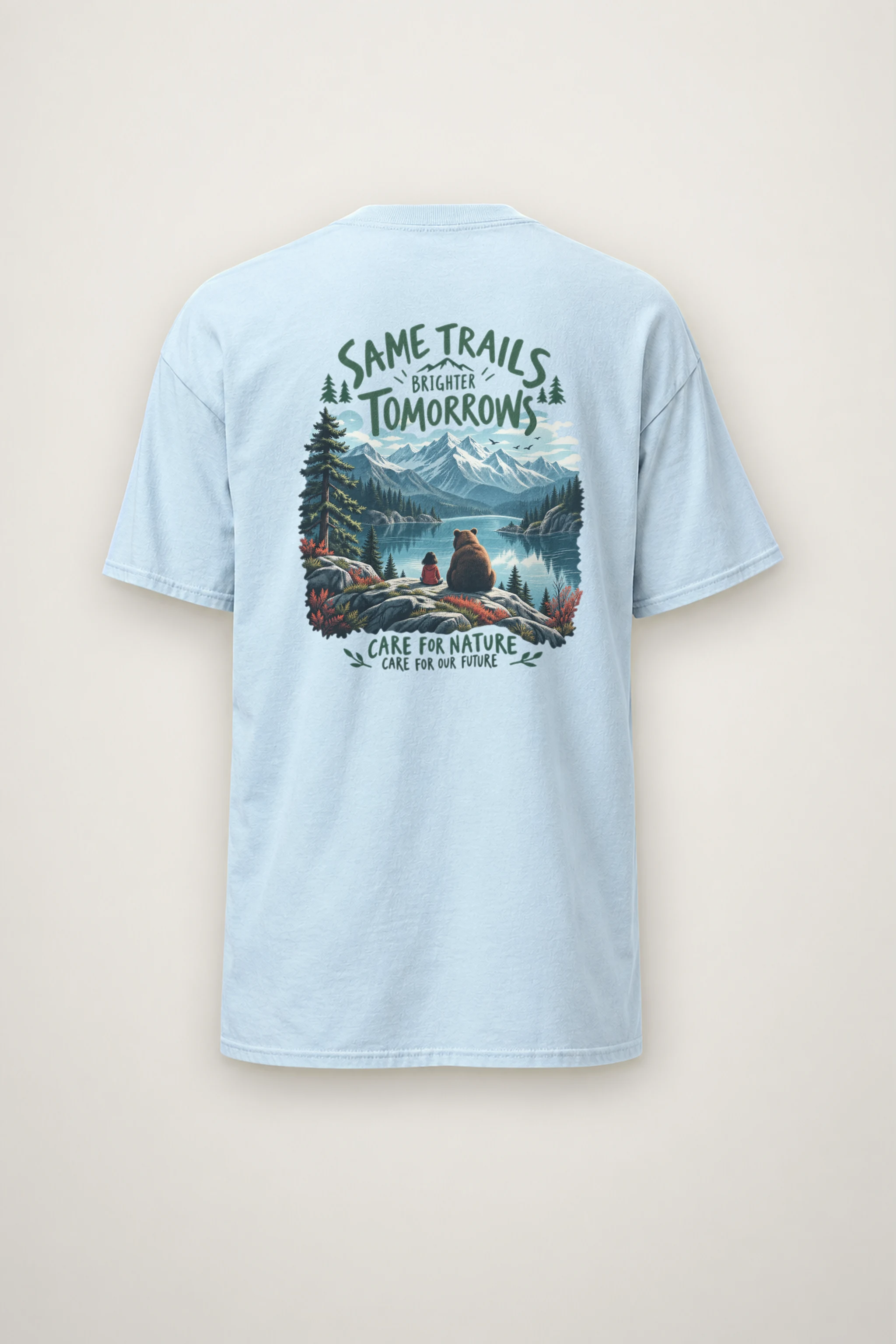 "Brighter Tomorrows" Heavyweight Unisex Crewneck T-shirt